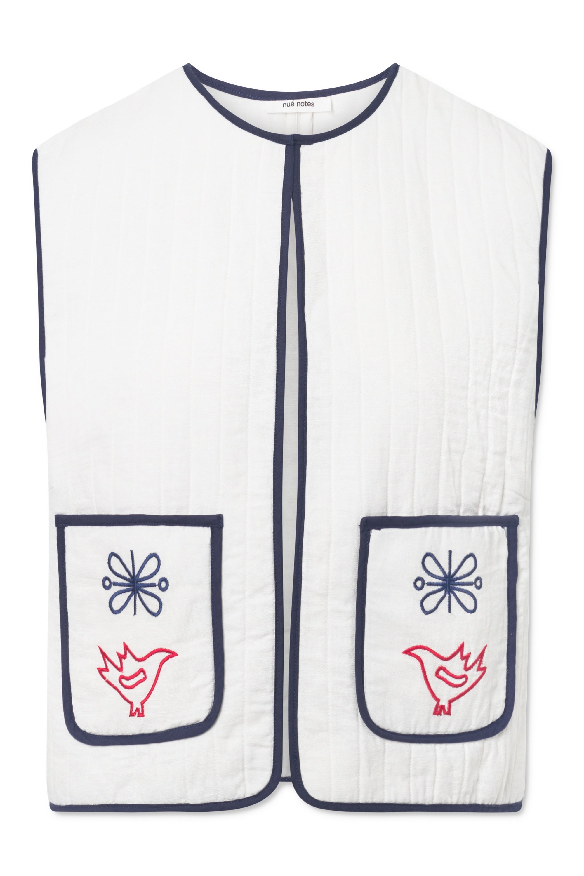 Kingston Vest - Egret