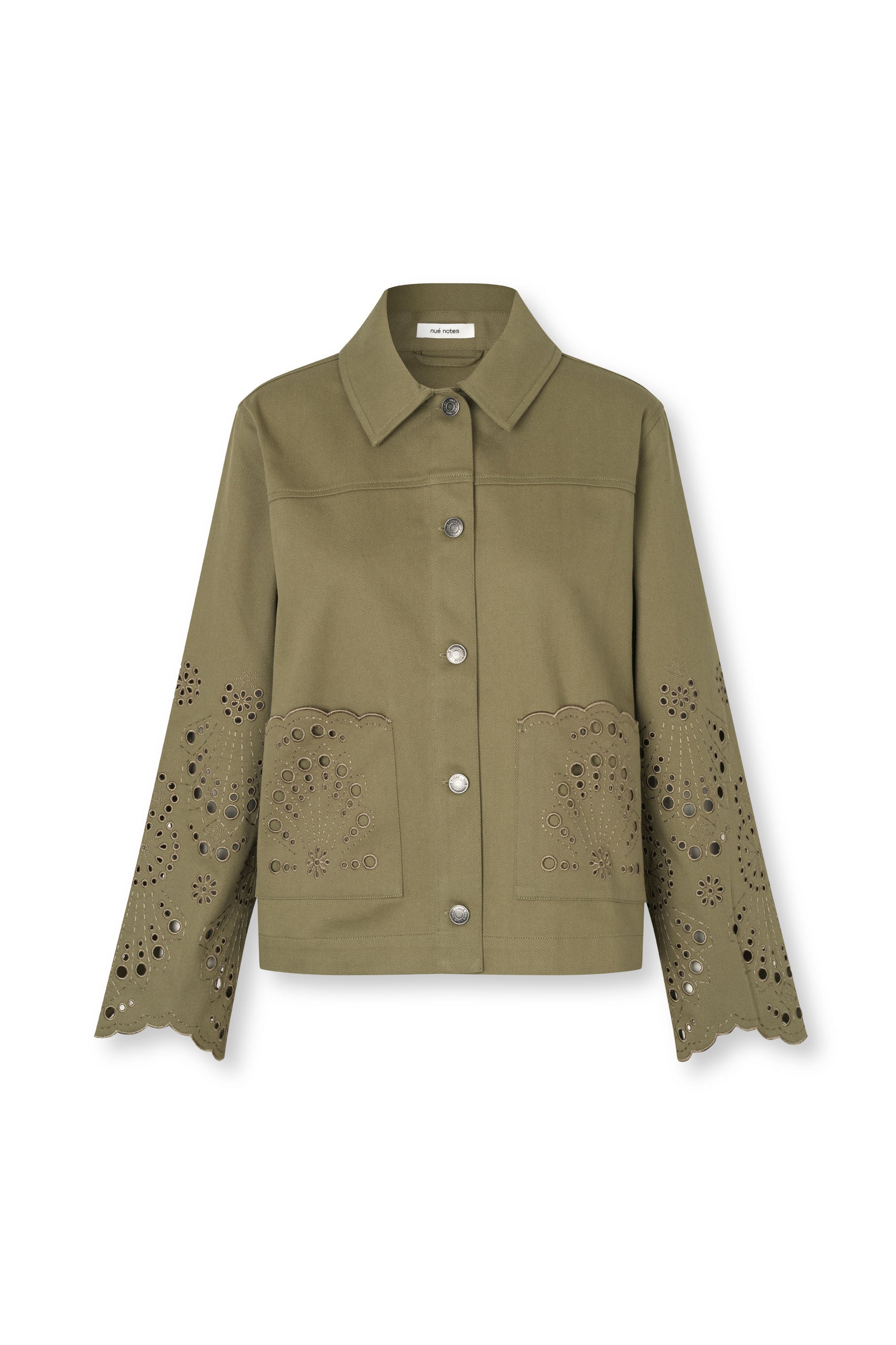nué notes Grenada Jacket Outerwear 641 Army