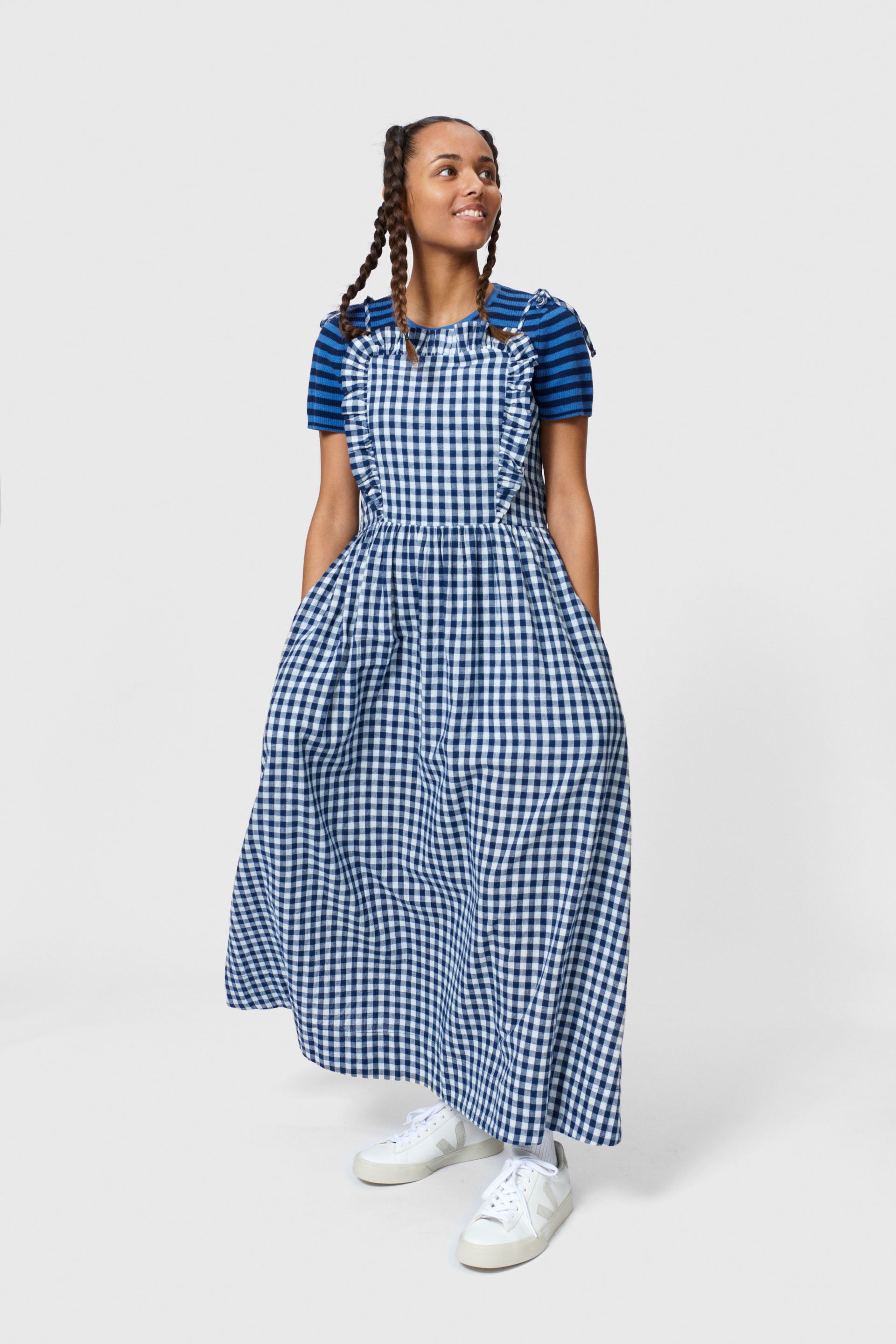 nué notes Adam Dress Dresses 422 Blue Check