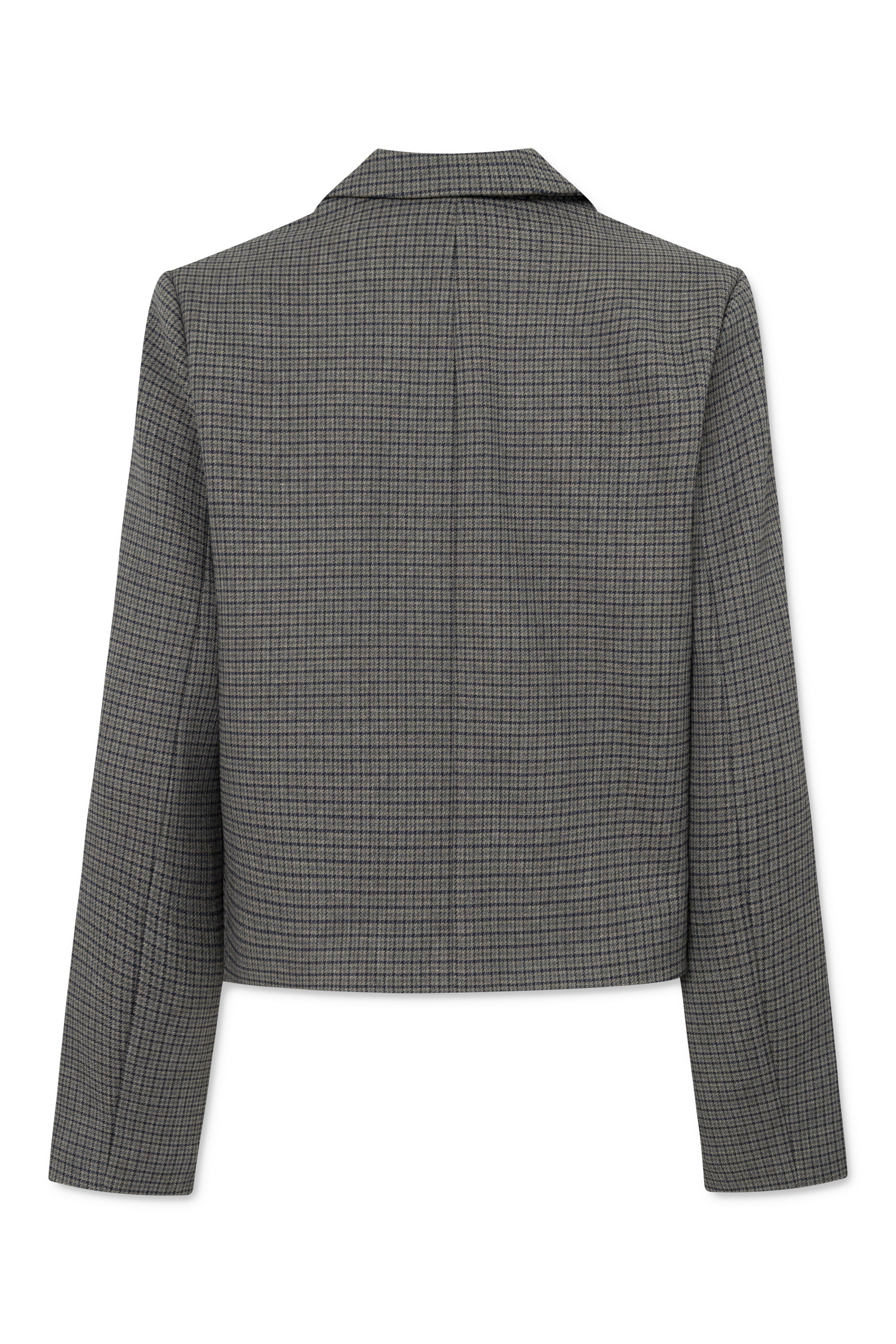 nué notes Aden Jacket Outerwear 818 Grey Houndstooth