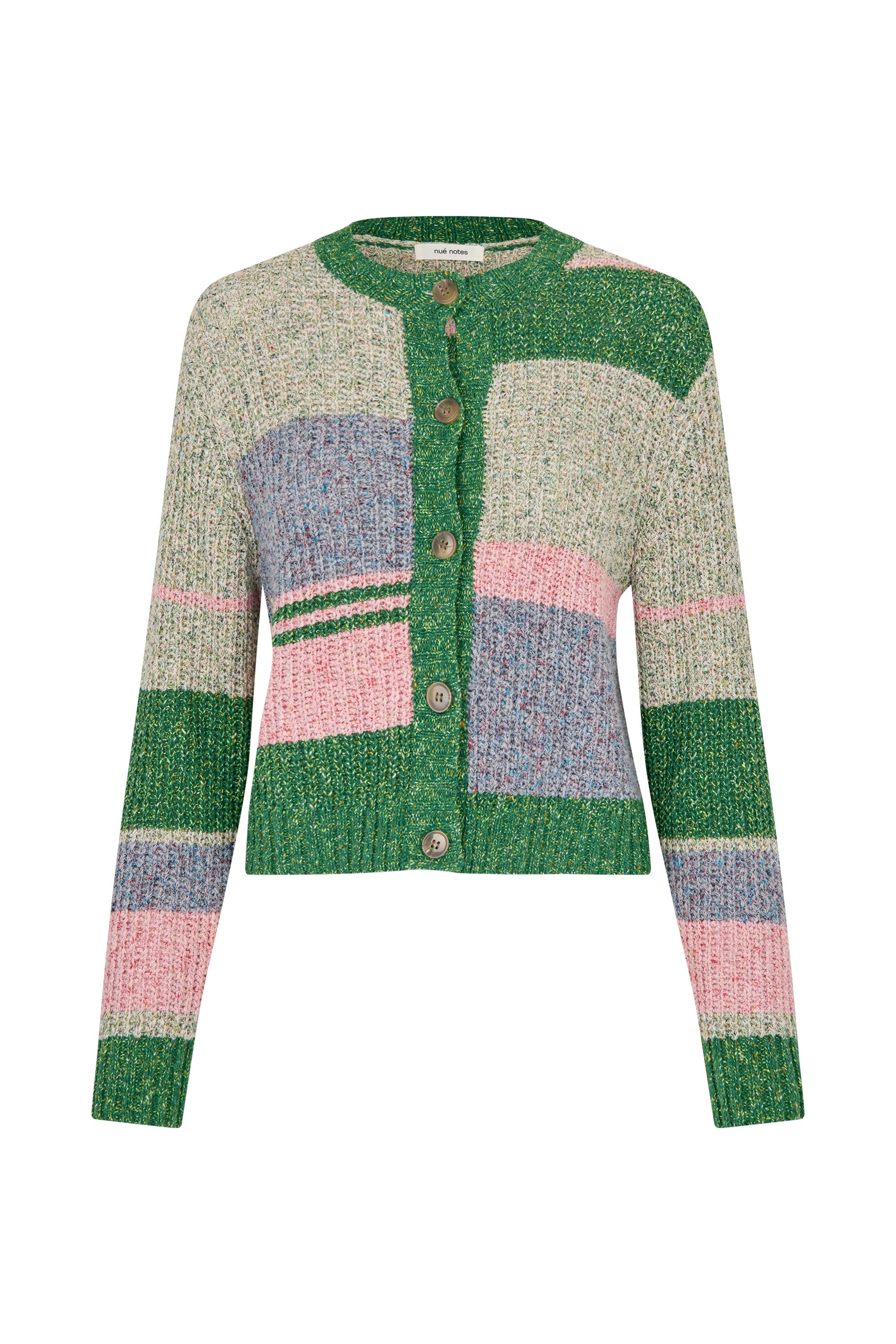 nué notes Agadir Cardigan Knitwear 964 Multi Color Patches