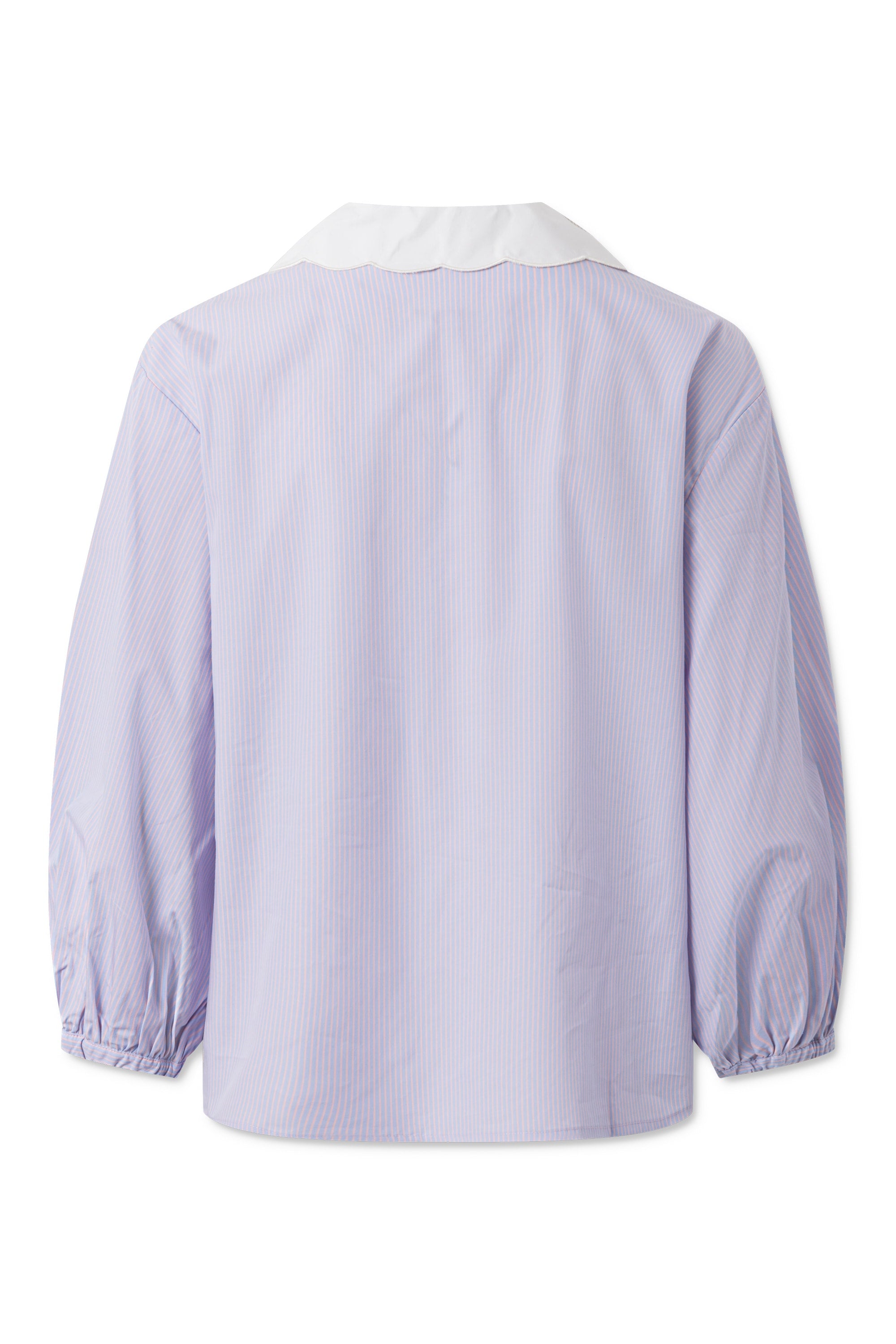 nué notes Albert Blouse - Peach Blossom Light Blue Blouses 332 Peach Blossom