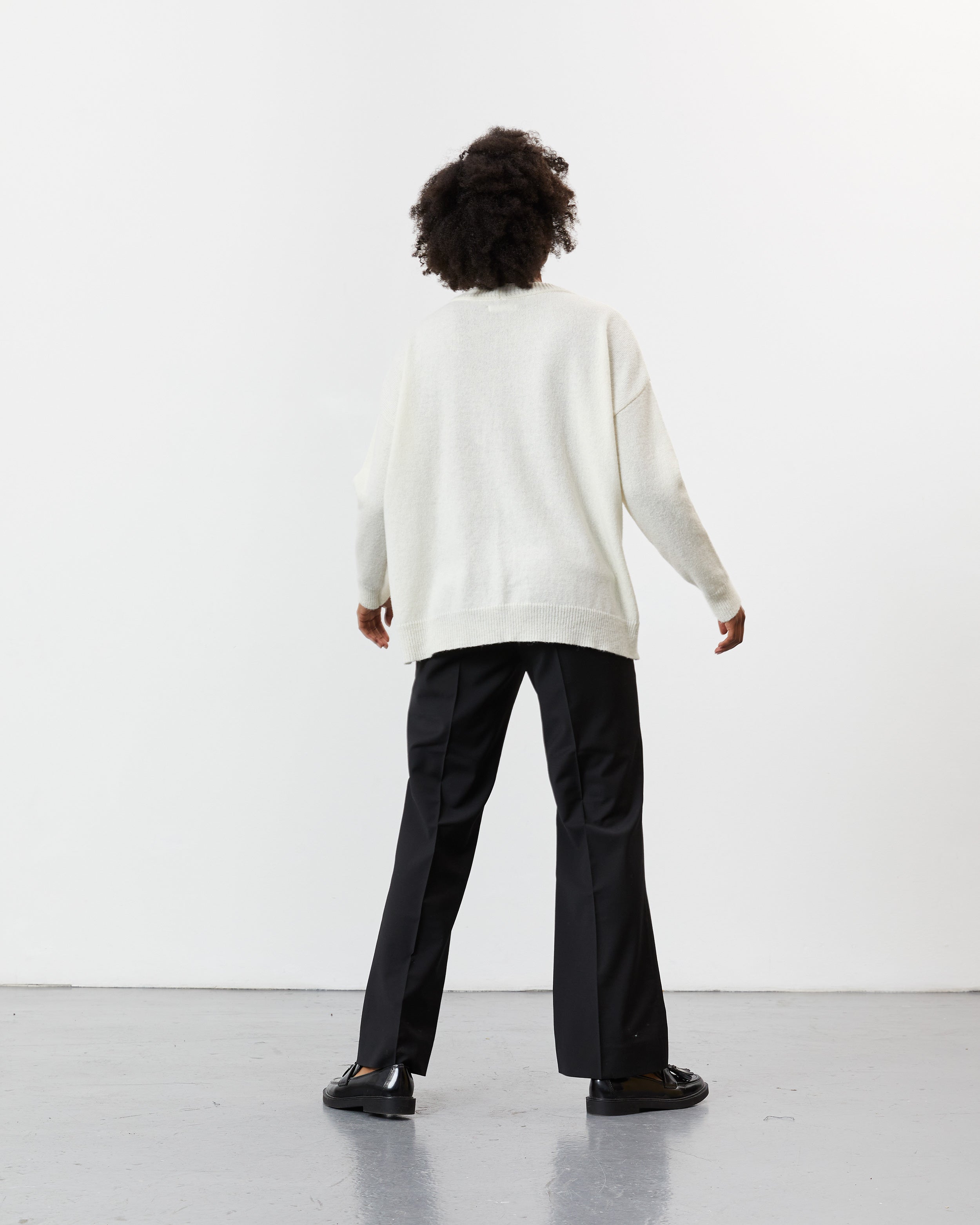 nué notes Albi Cardigan - Off White Multi Flowers Knitwear 002 Multi