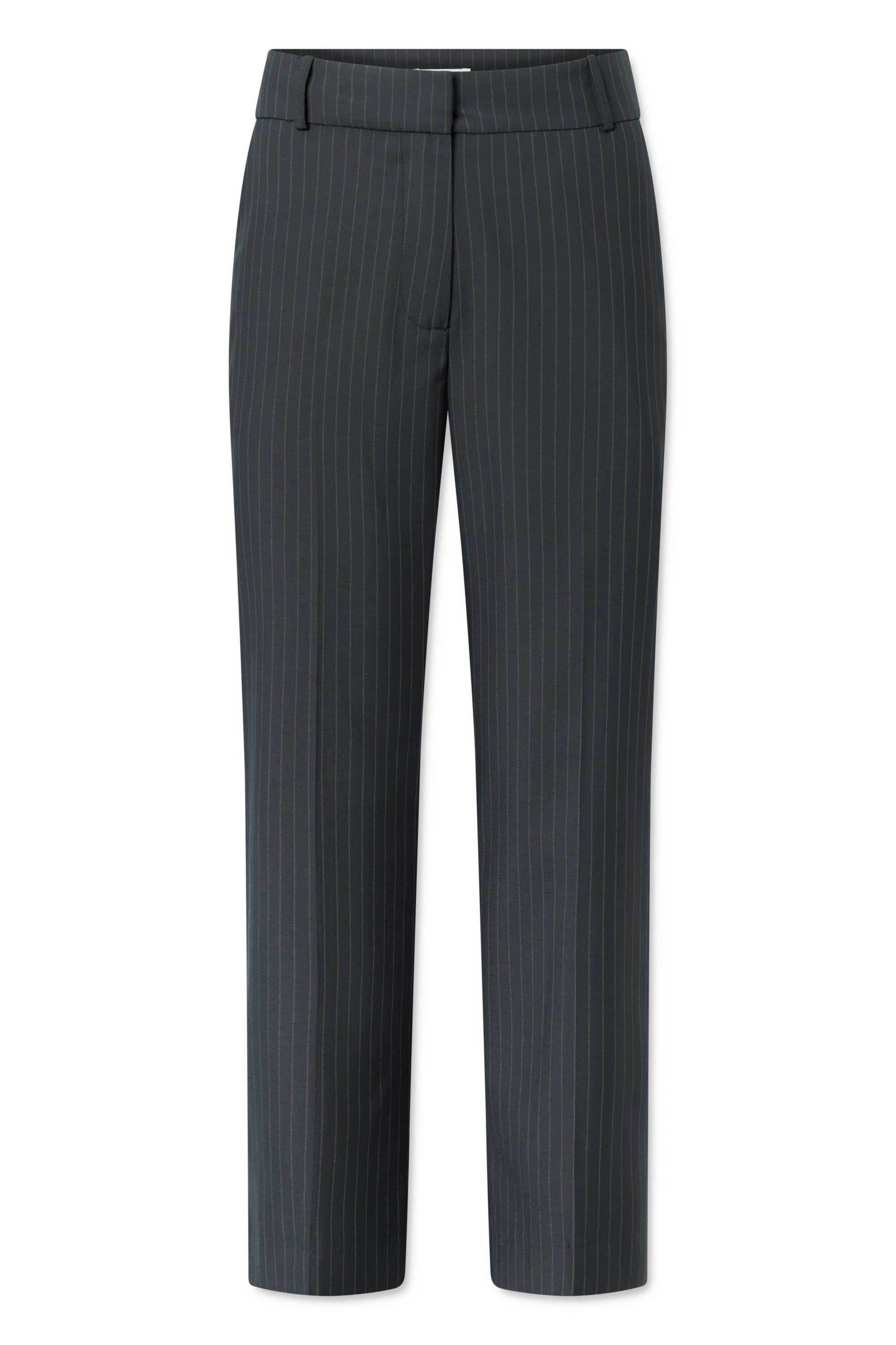 nué notes Alva Pants 940 Black Caramel Stripe