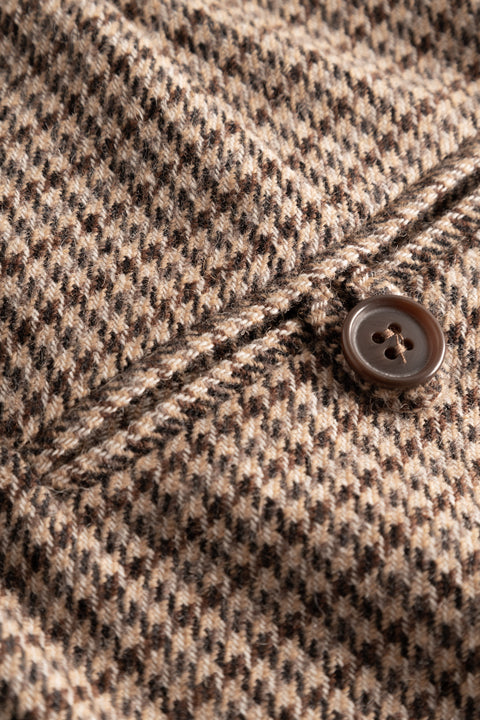 nué notes Alva Pants - Brown Check PANTS 700 Brown