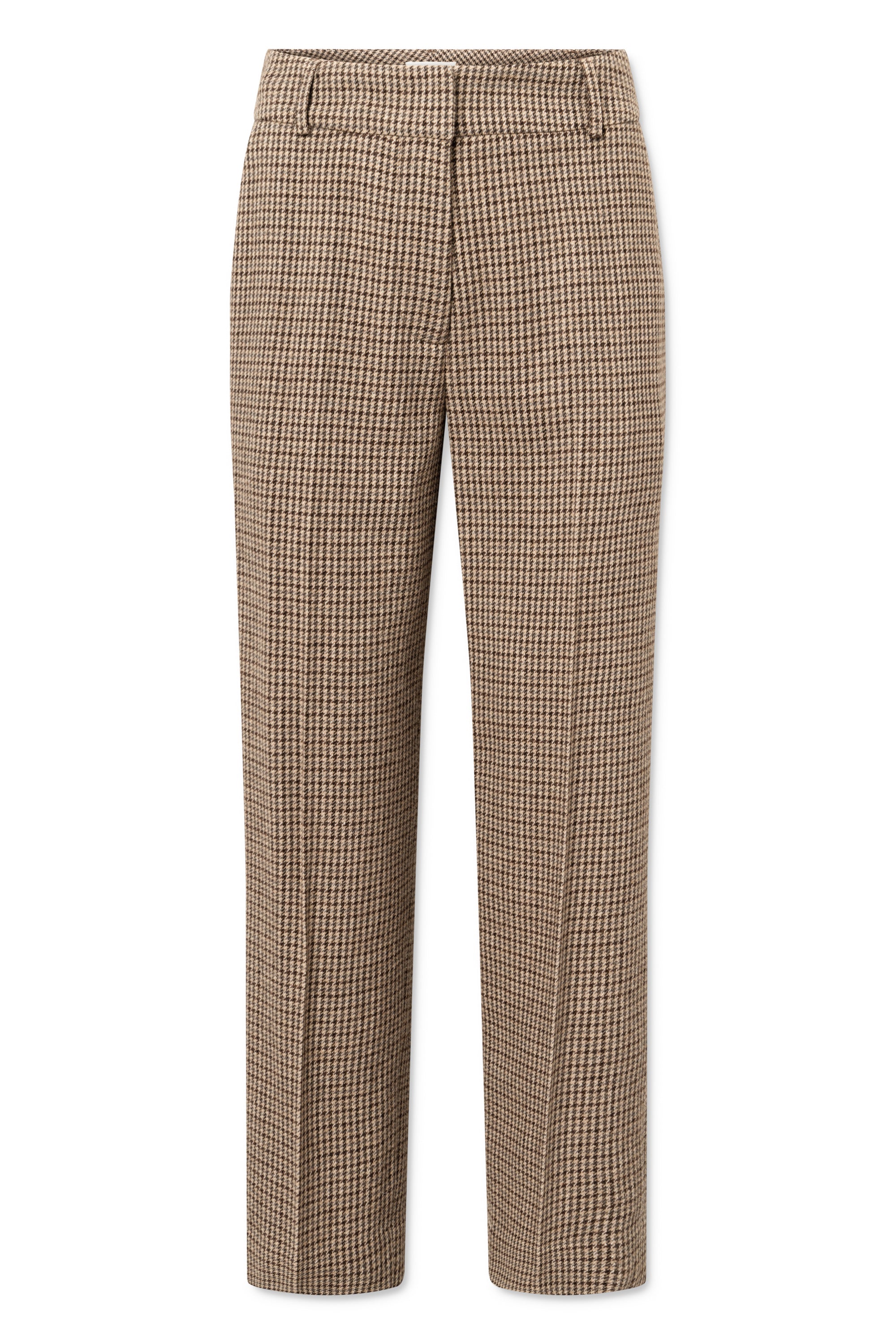 nué notes Alva Pants - Brown Check PANTS 700 Brown