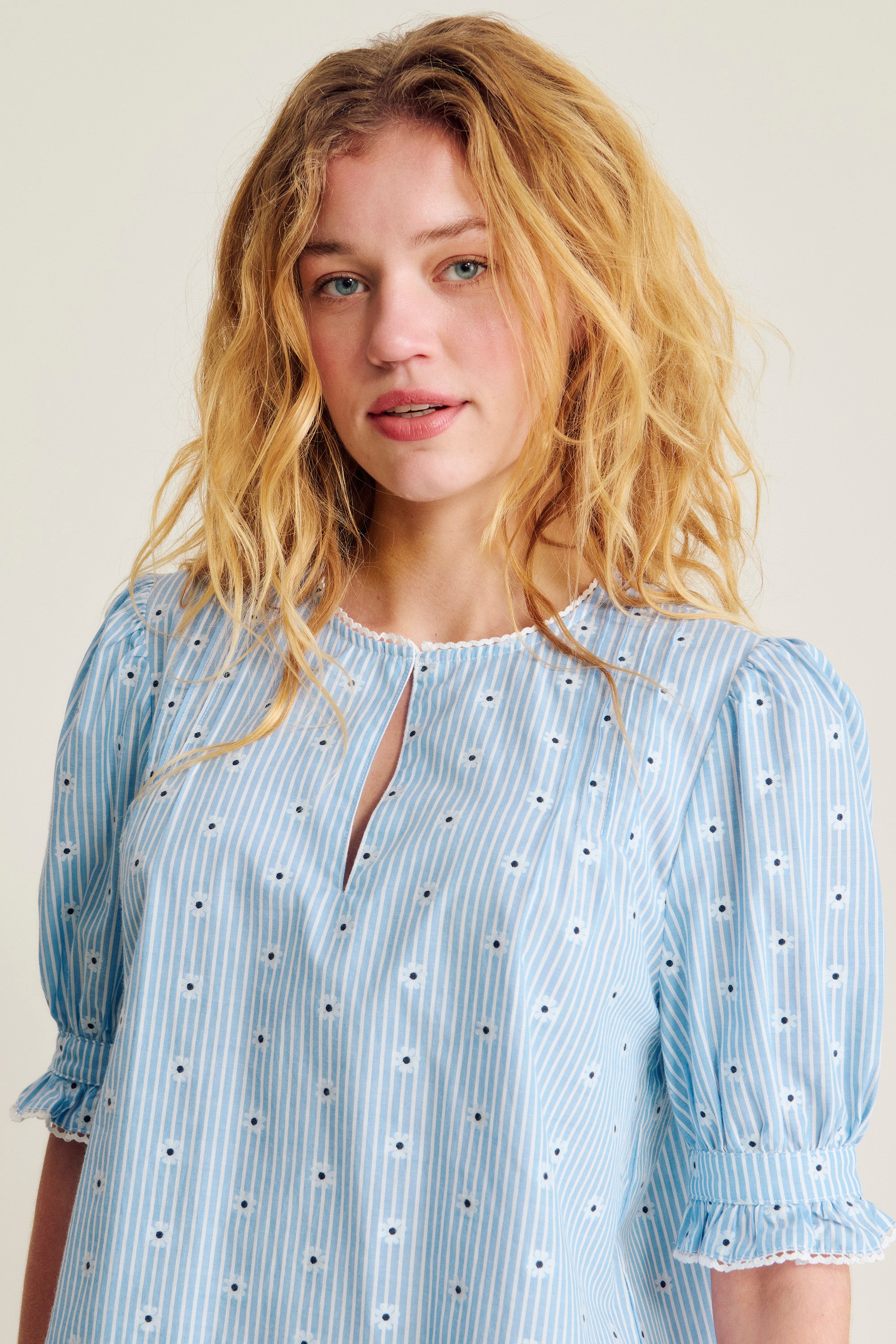 nué notes Anchorage Blouse Blouse 573 Daisy Blue