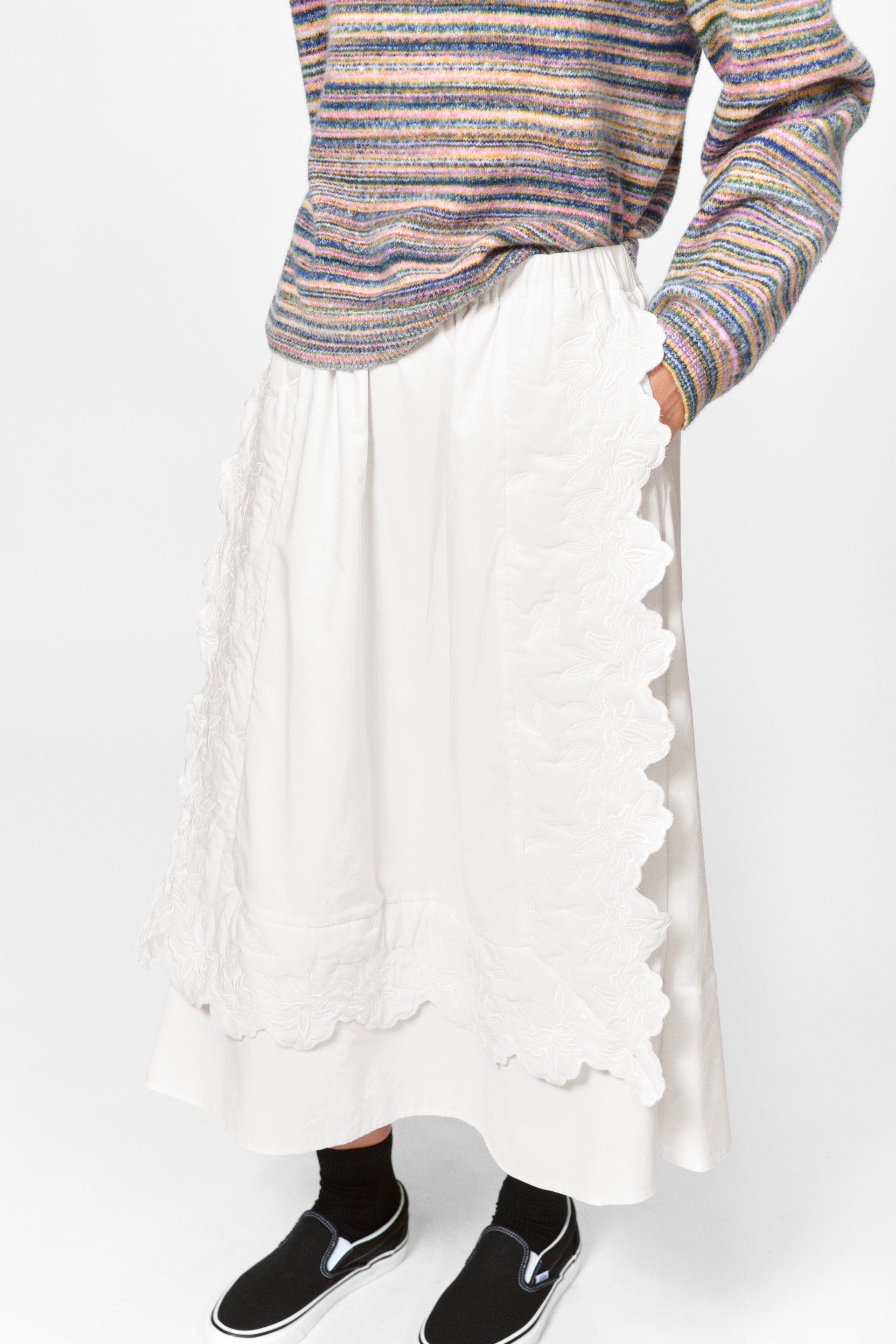 nué notes Andrew Skirt Skirts 007 Egret