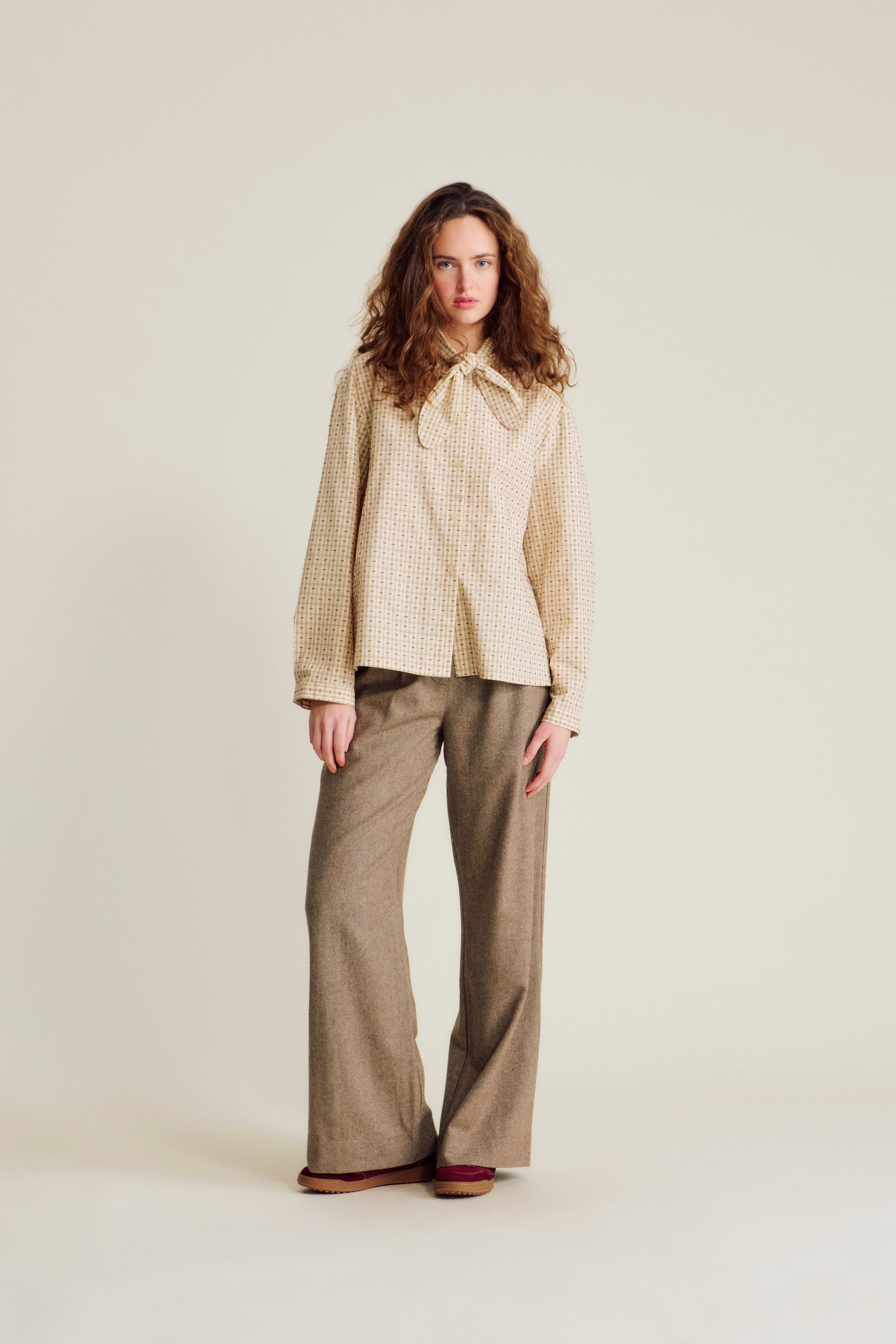 nué notes Andy Pants Pants 803 Brown Melange