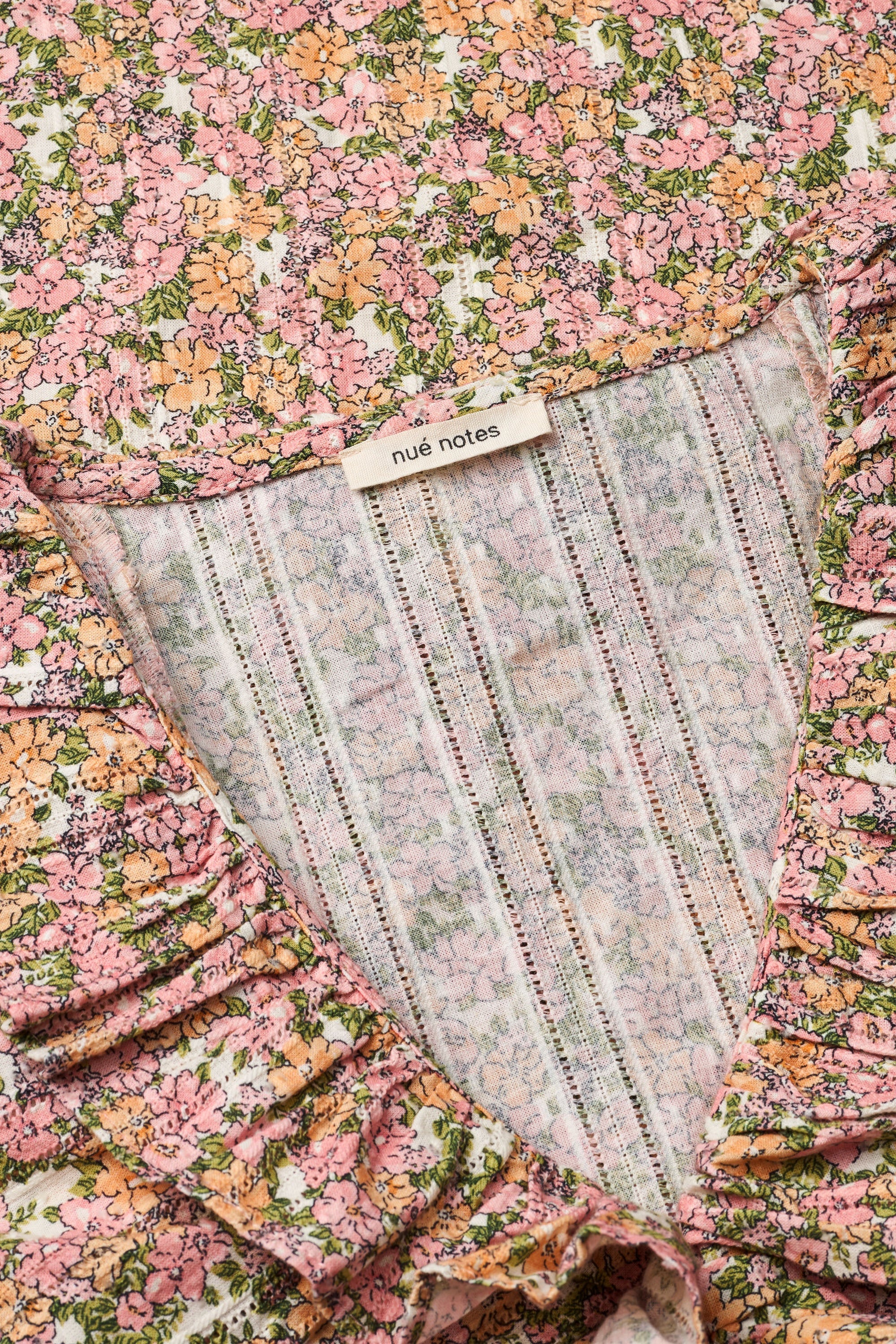 nué notes Antequera Dress Dress 188 Peach Floral