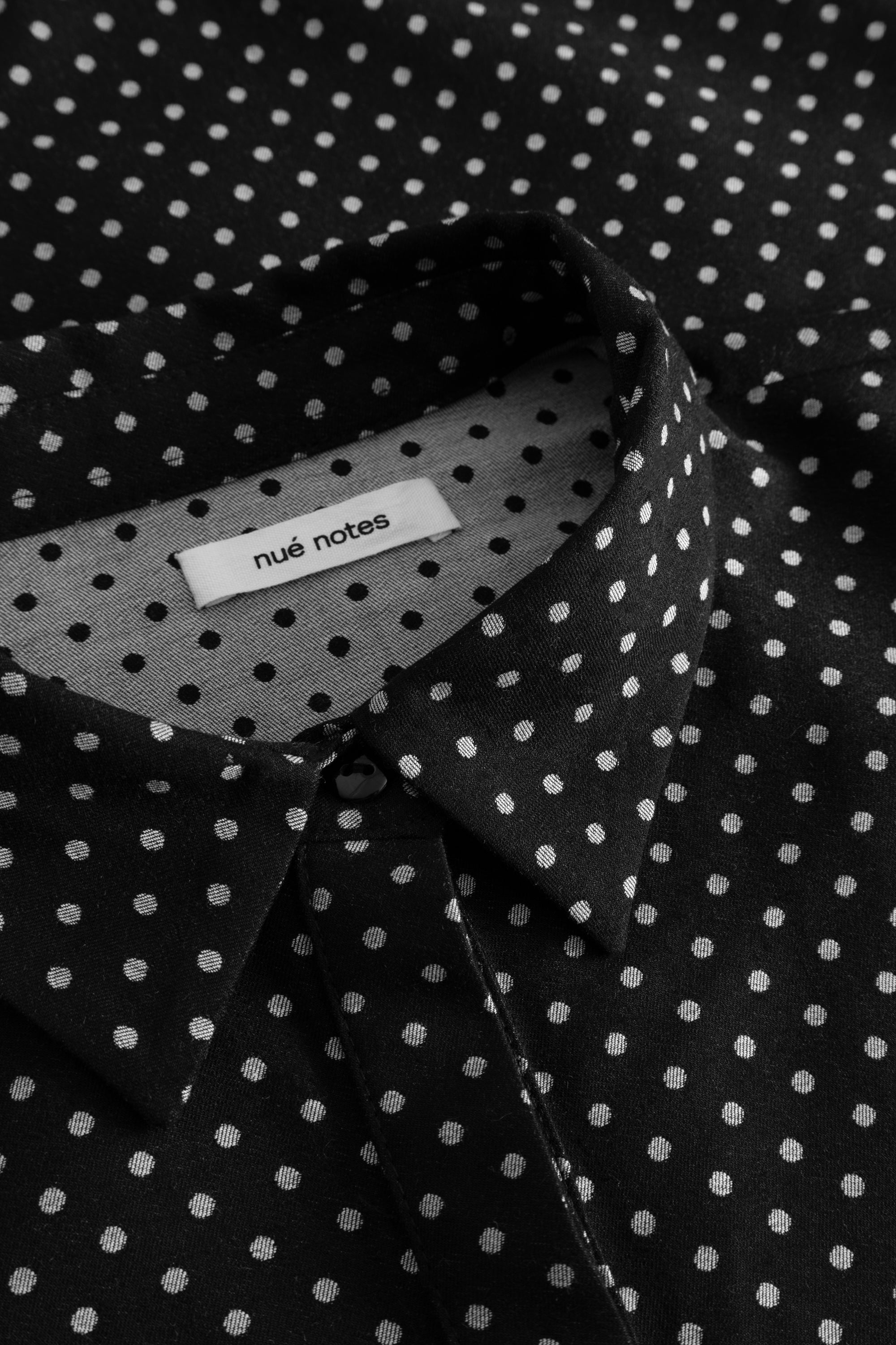nué notes Antibes Poloshirt Shirts 999 Black