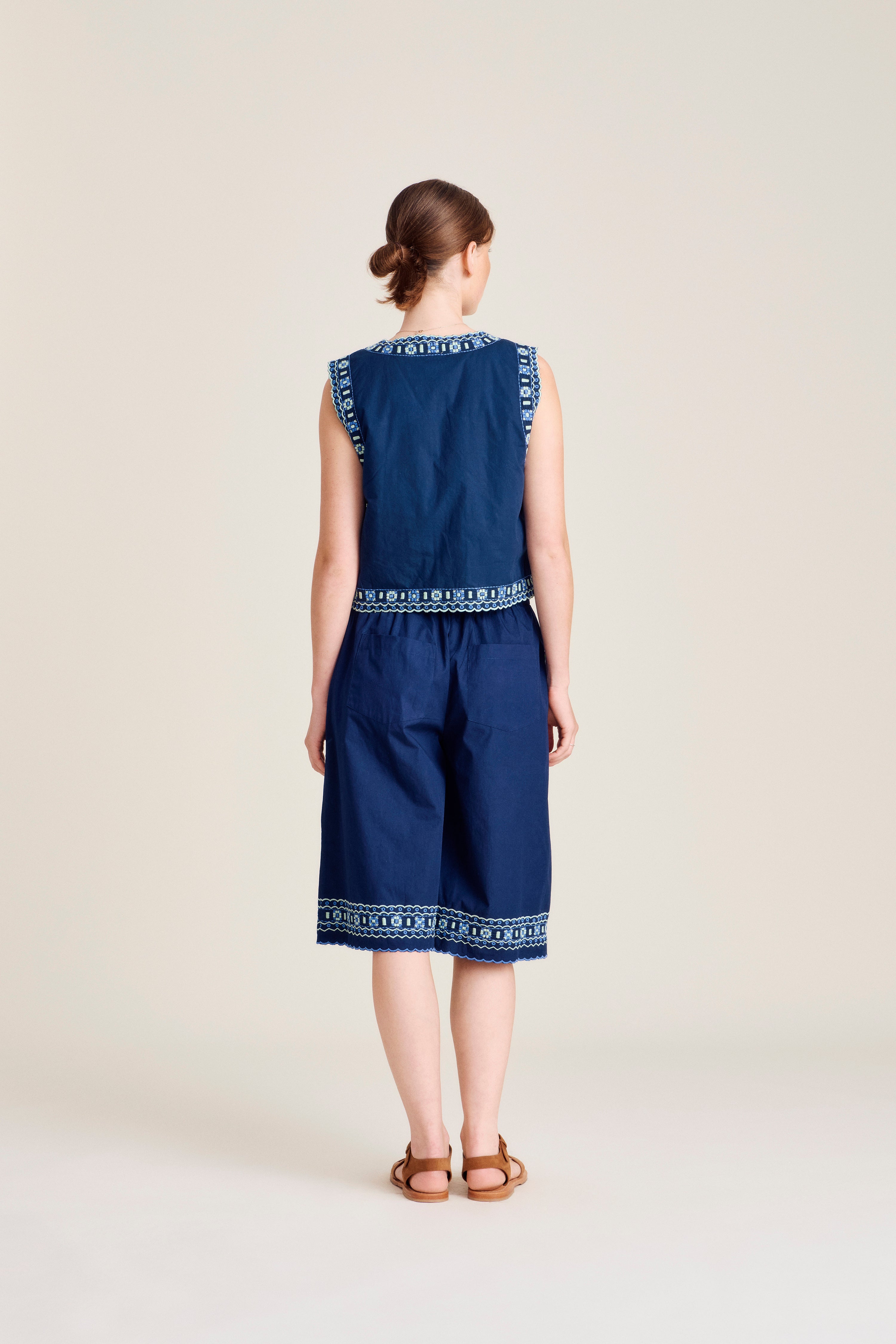 nué notes Araya Vest Vest 499 Navy