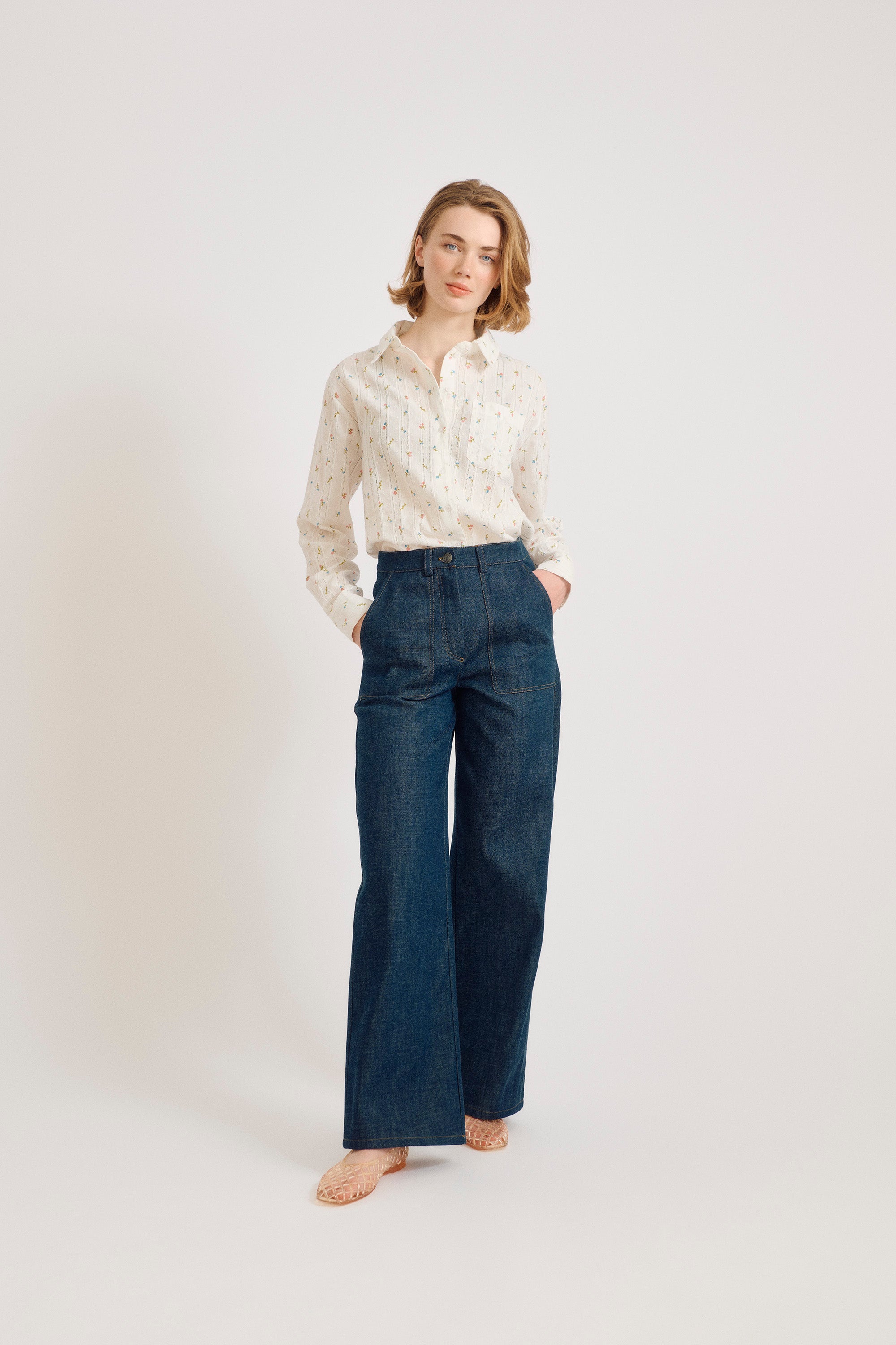 nué notes Arucas Shirt Shirt 924 Blooming Tapestry