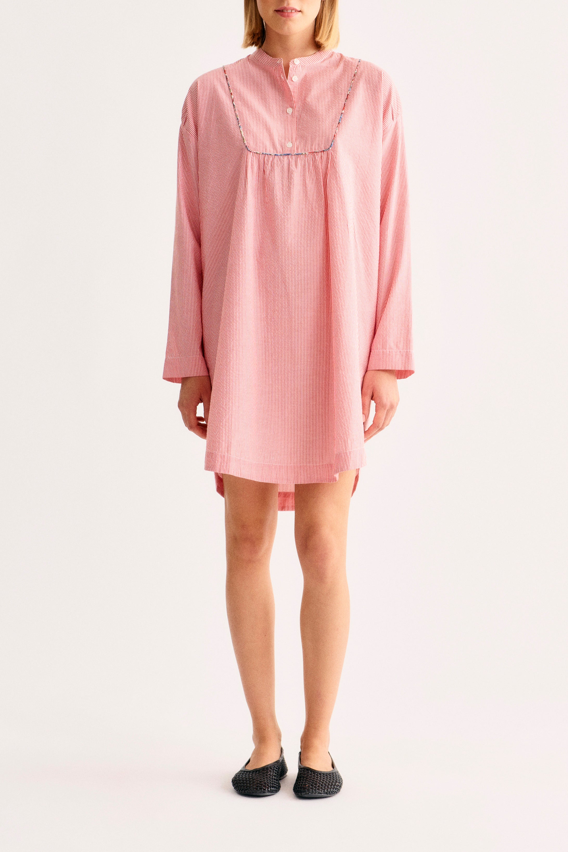 nué notes Astana Dress Dresses 381 Red Stripe