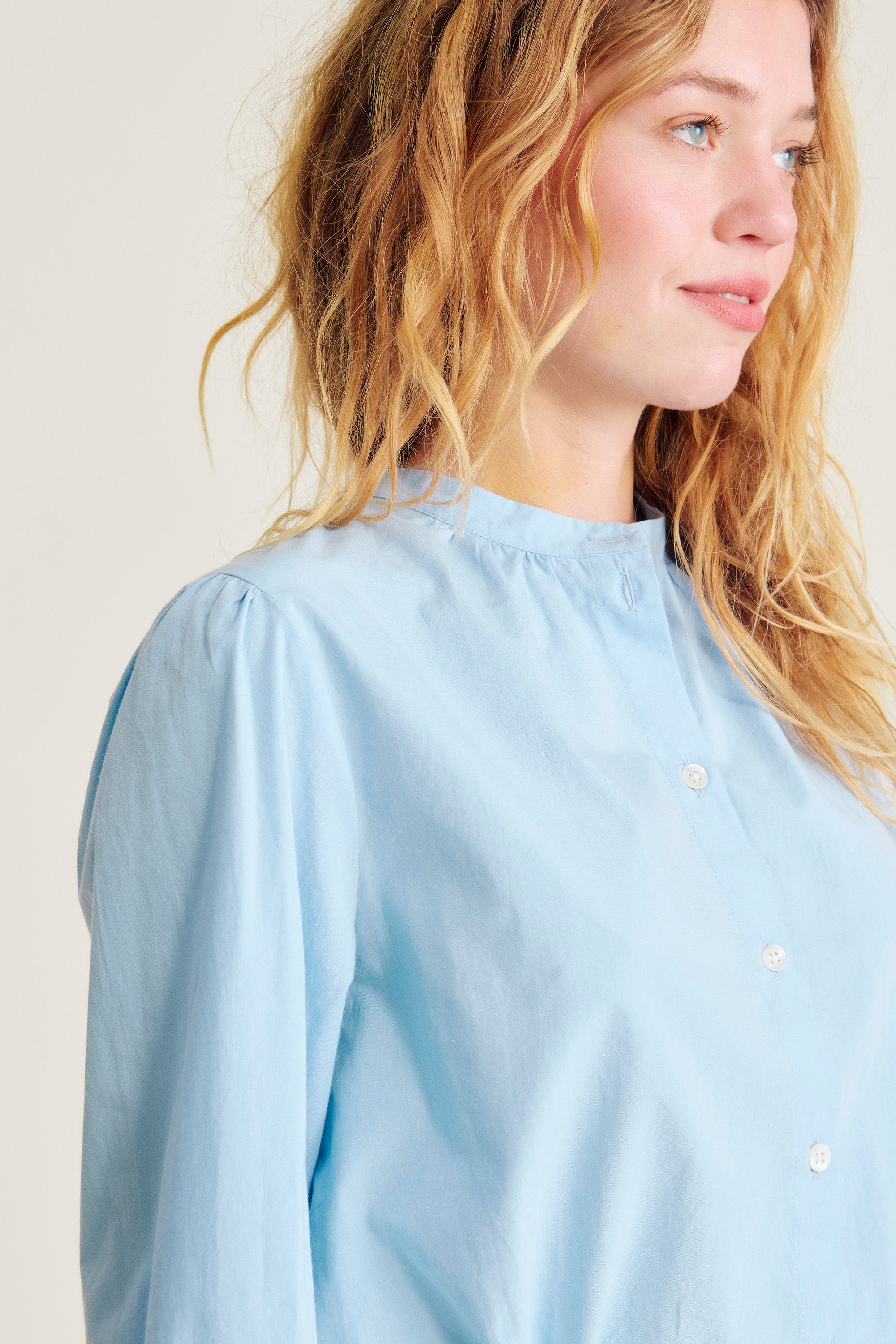 nué notes Avila Shirt Shirt 416 Light Blue