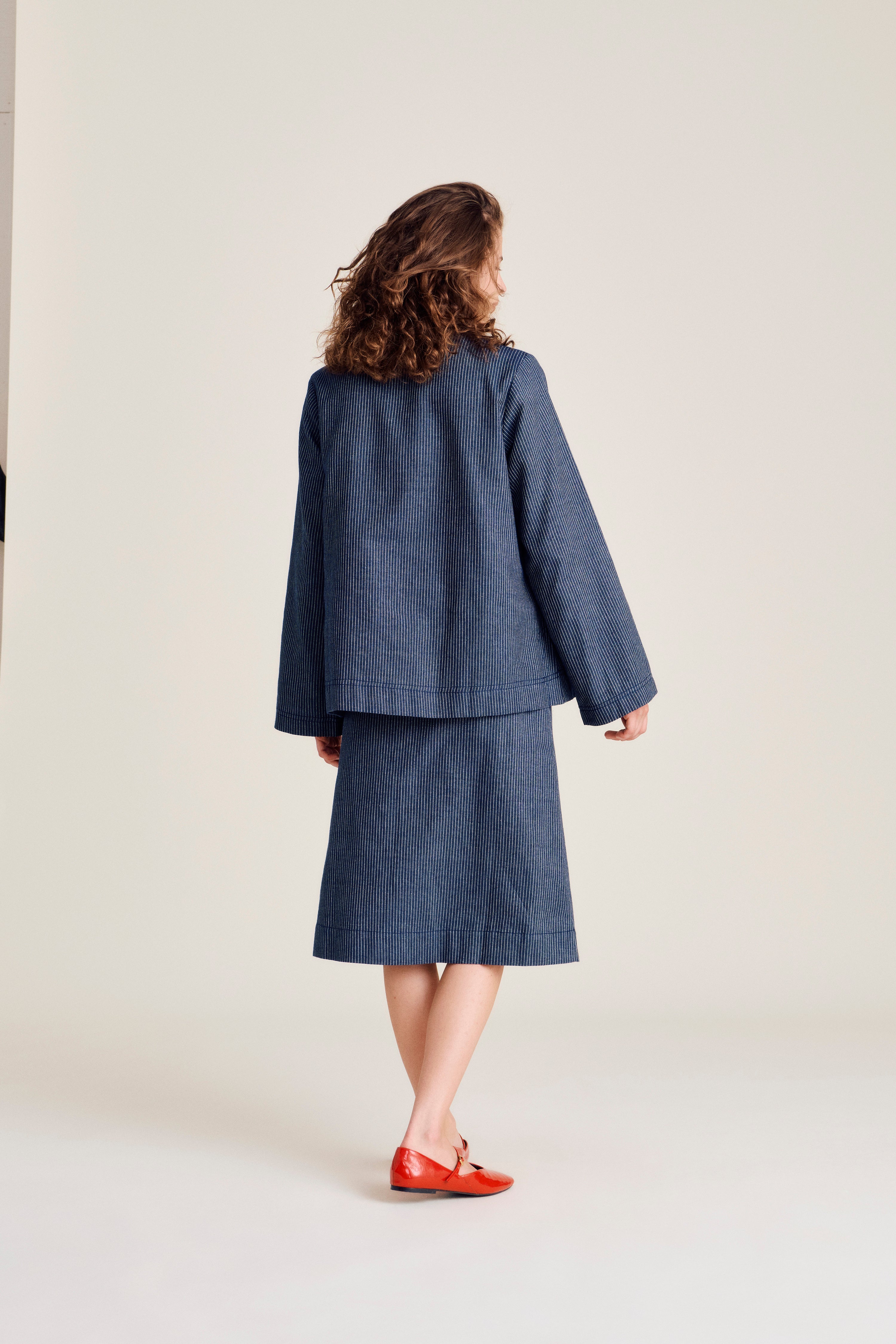 nué notes Barinas Blouse Blouses 499 Navy