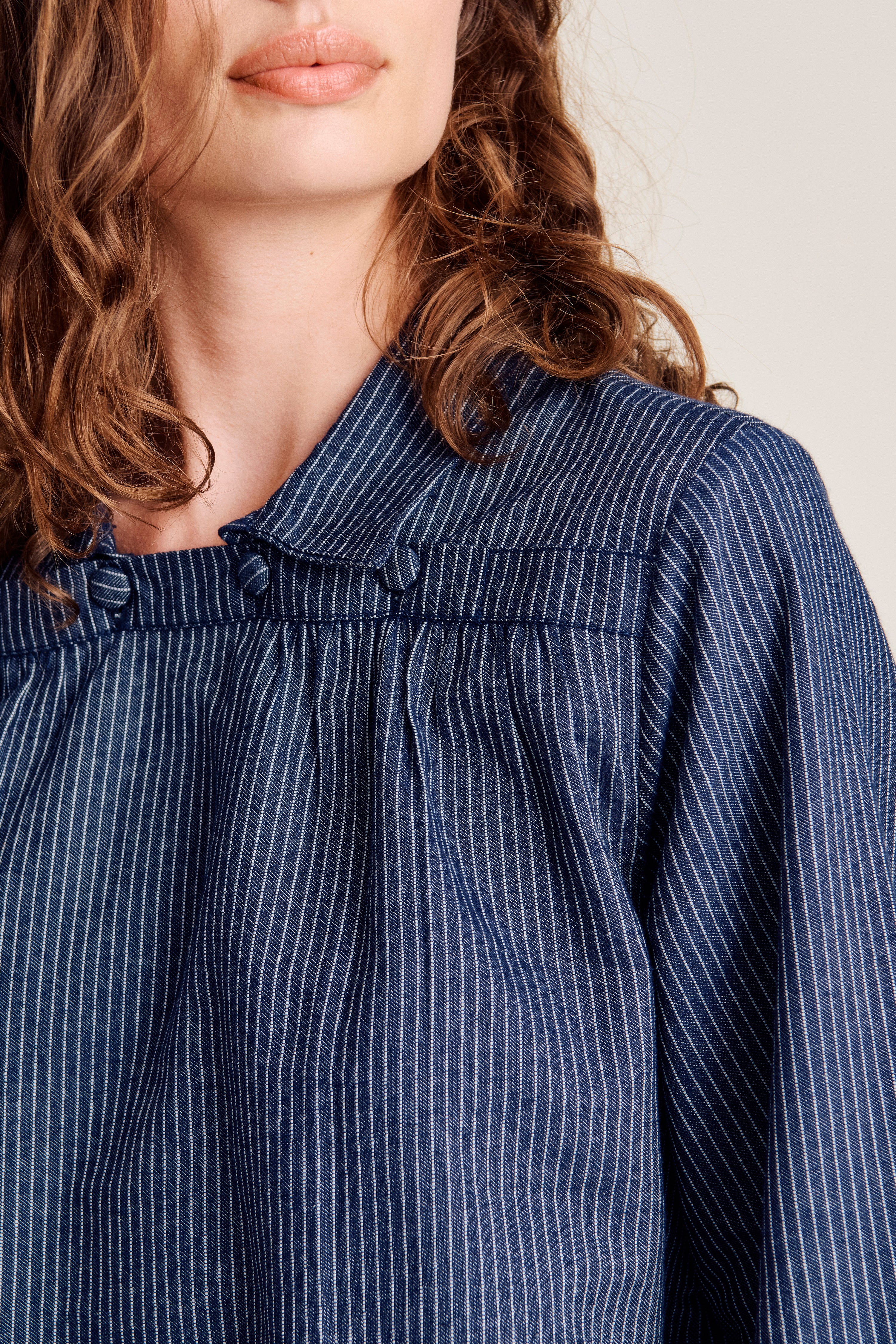 nué notes Barinas Blouse Blouses 499 Navy