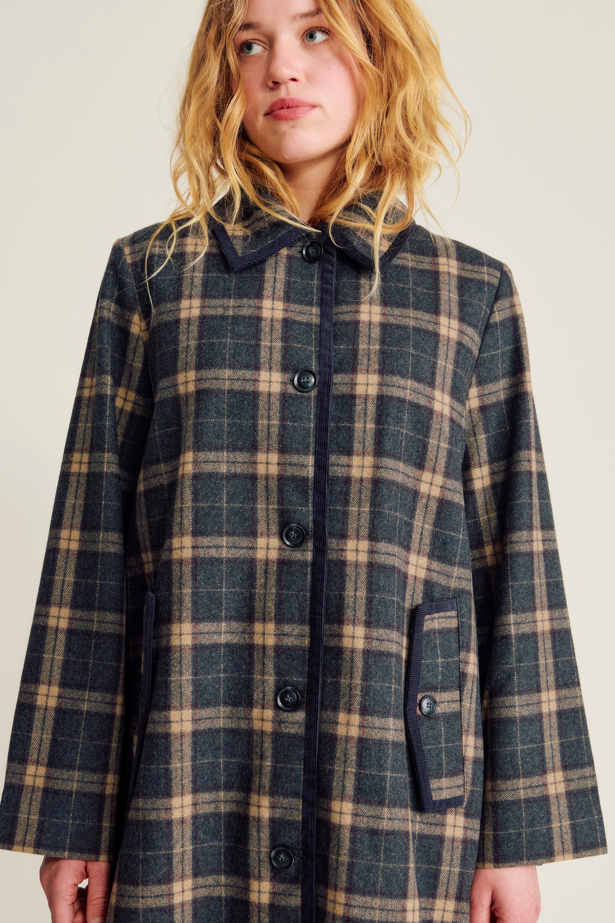 nué notes Barrow Coat Coat 966 Fall Multi Check