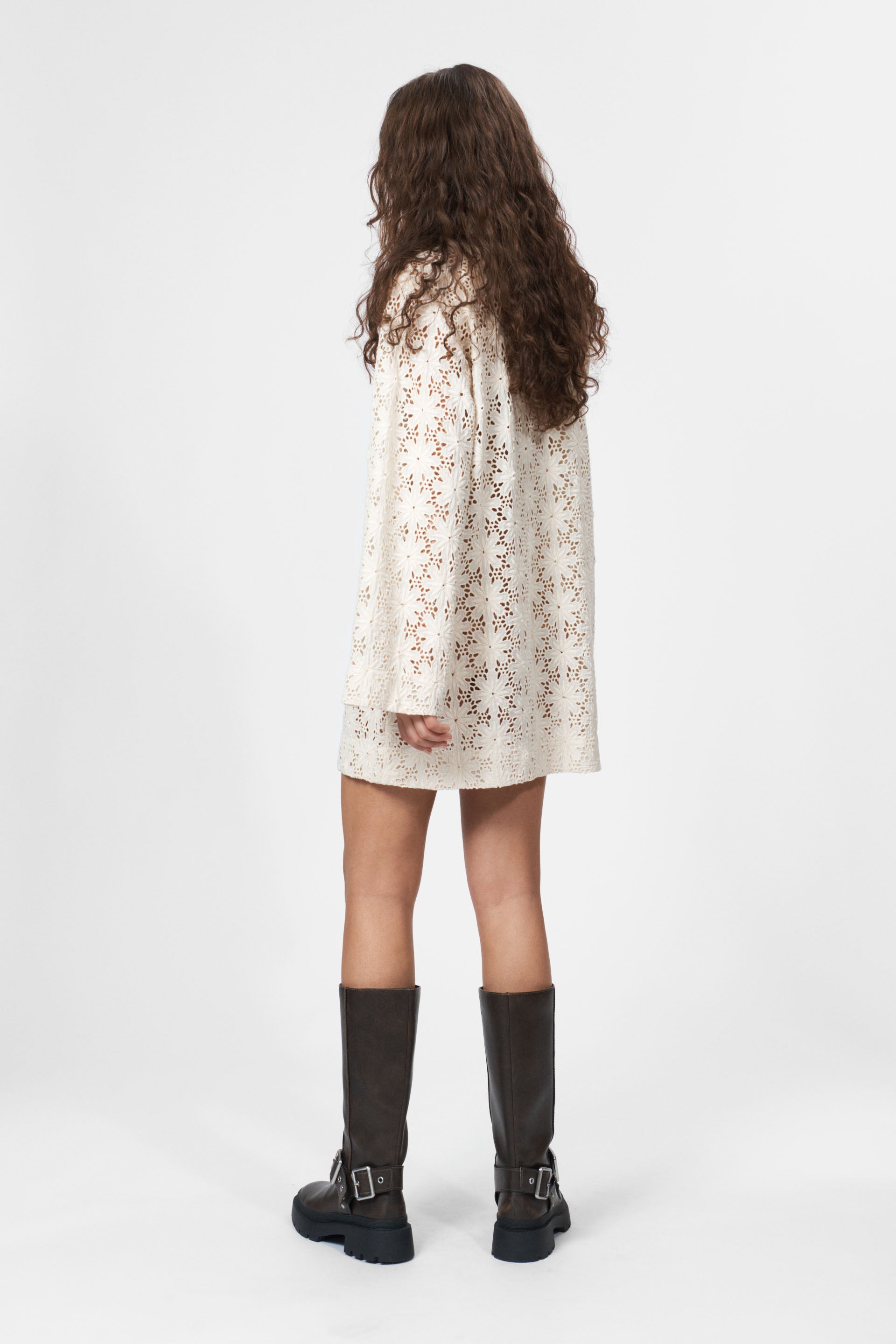 nué notes Basil Dress Dresses 007 Egret