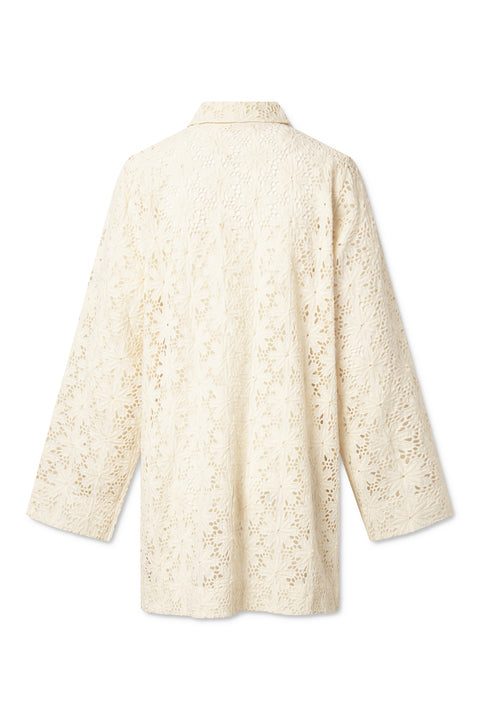 nué notes Basil Dress Dresses 007 Egret