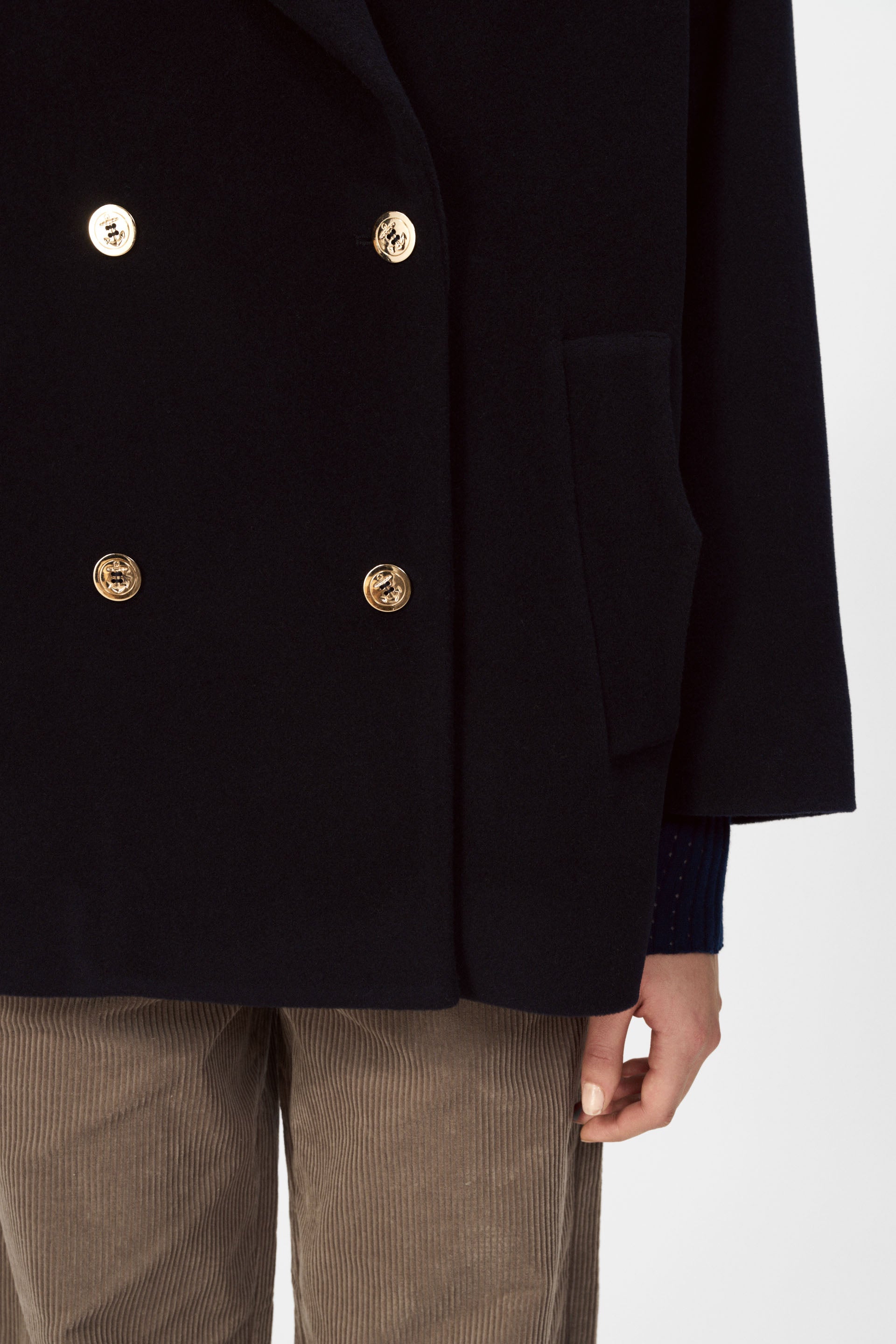 nué notes Belfast Coat Coats 499 Navy
