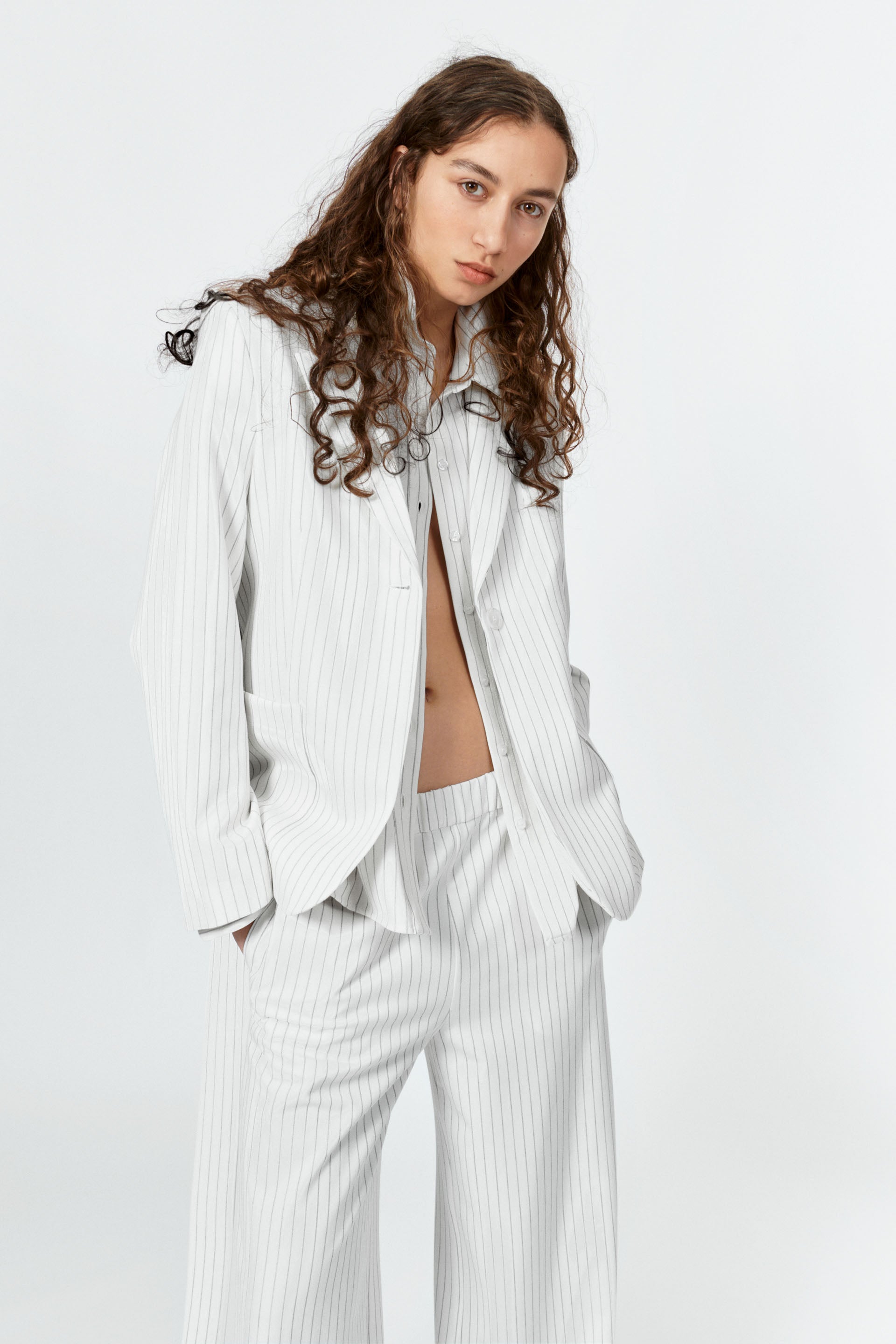 nué notes Bellamy Blazer Outerwear 007 Egret