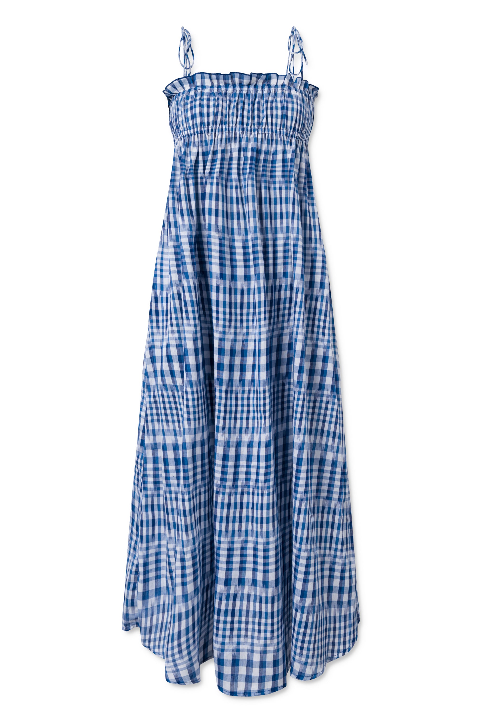 nué notes Bo Dress DRESSES 422 Blue Check