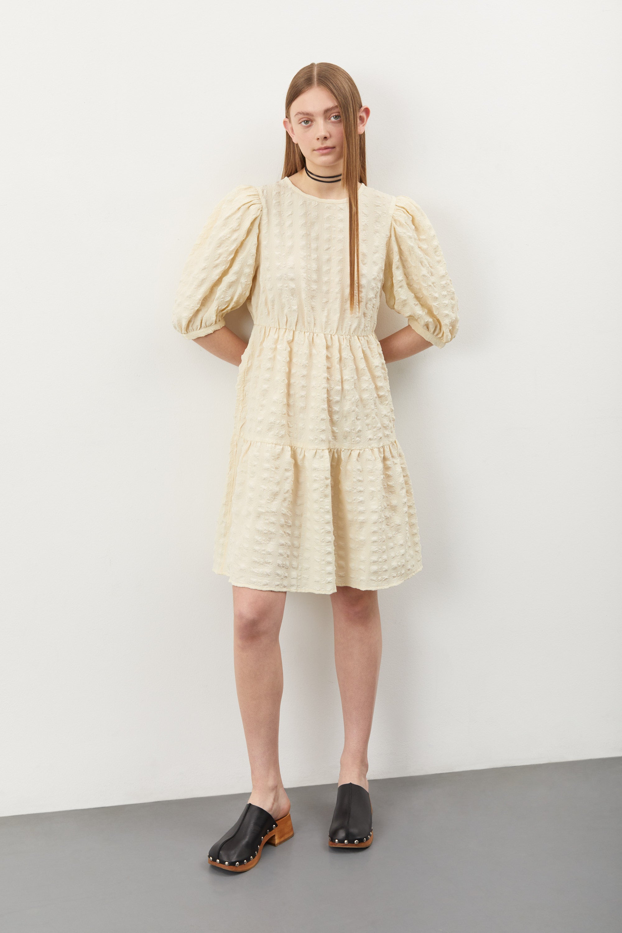 nué notes Bradley Dress - Creme Dresses 143 Creme