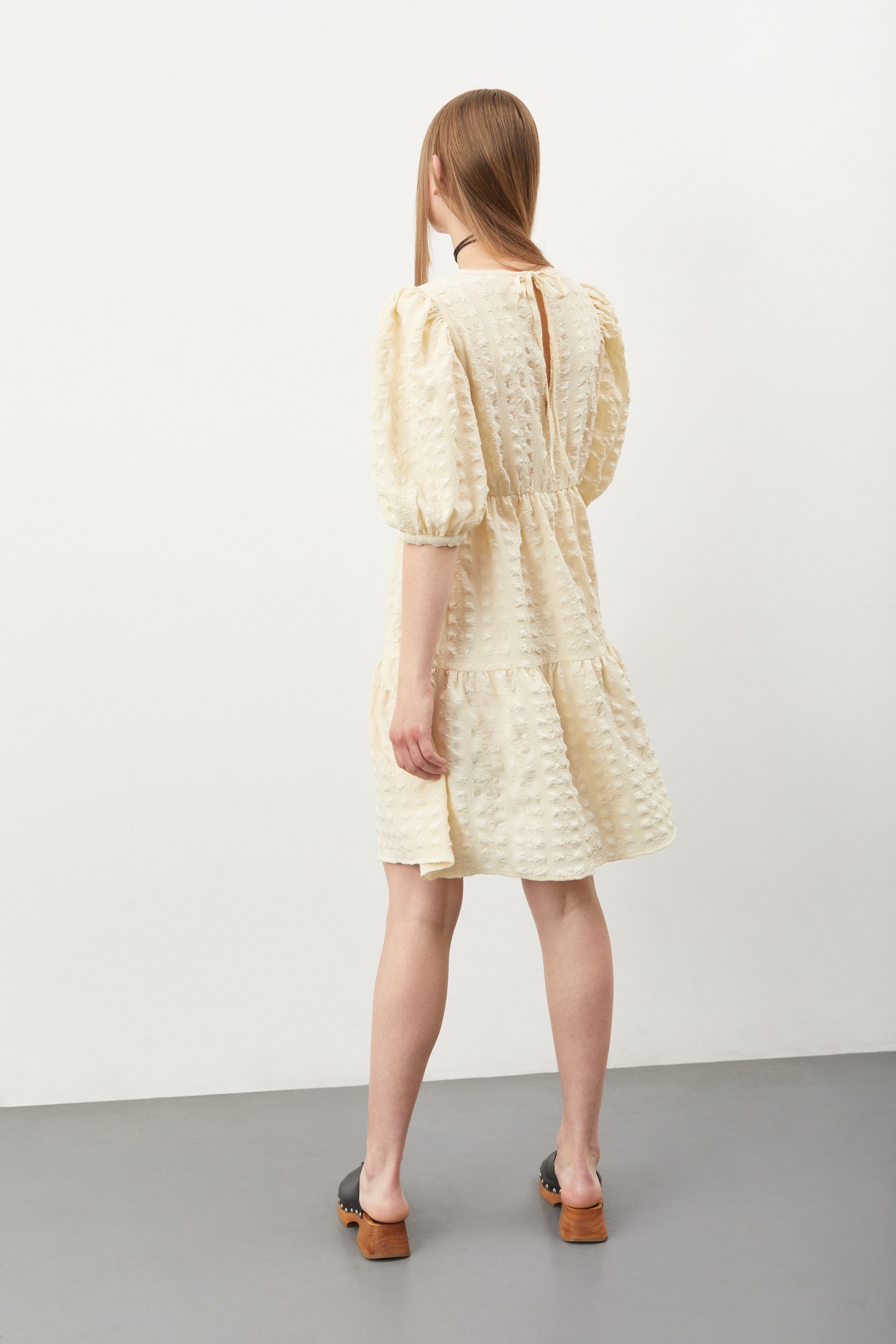 nué notes Bradley Dress - Creme Dresses 143 Creme