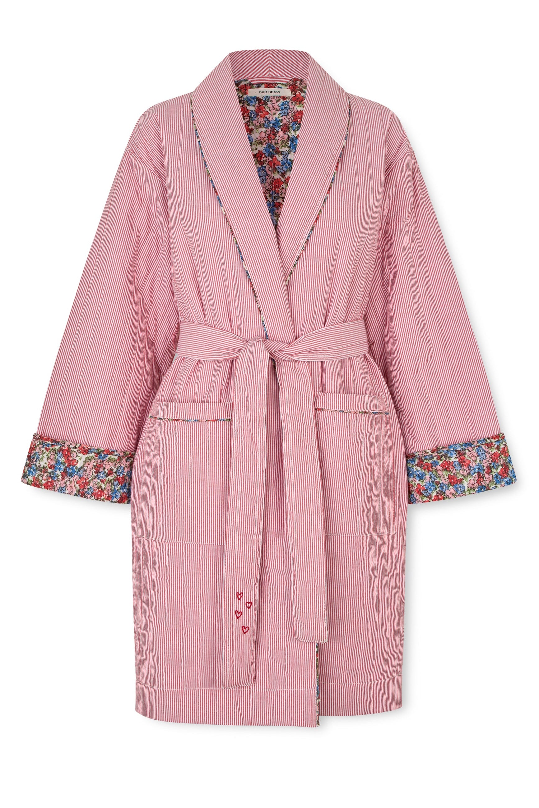 nué notes Brea Jacket Accessories 381 Red Stripe