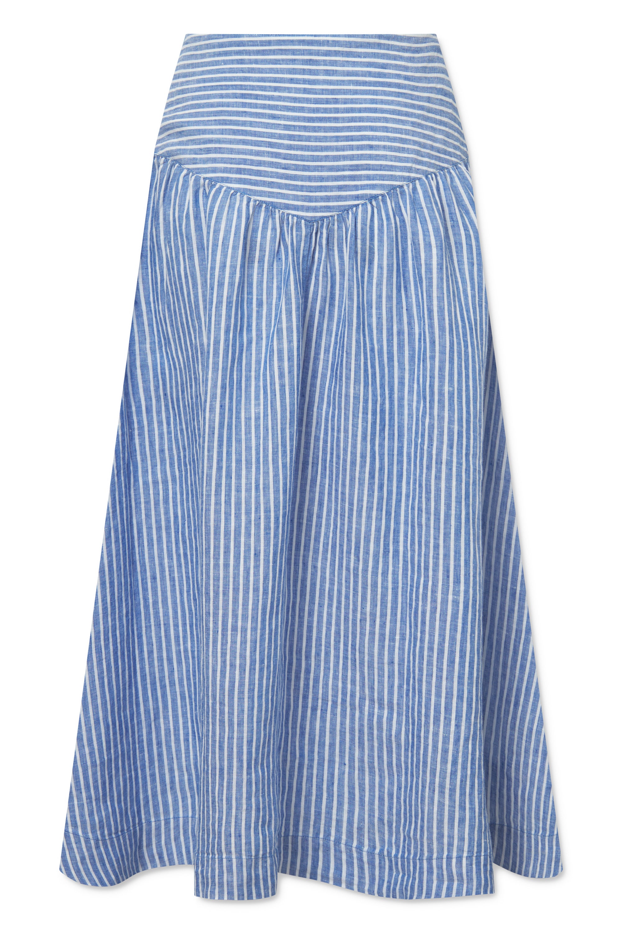 nué notes Cannes Skirt Skirt 452 Sky Blue Stripe