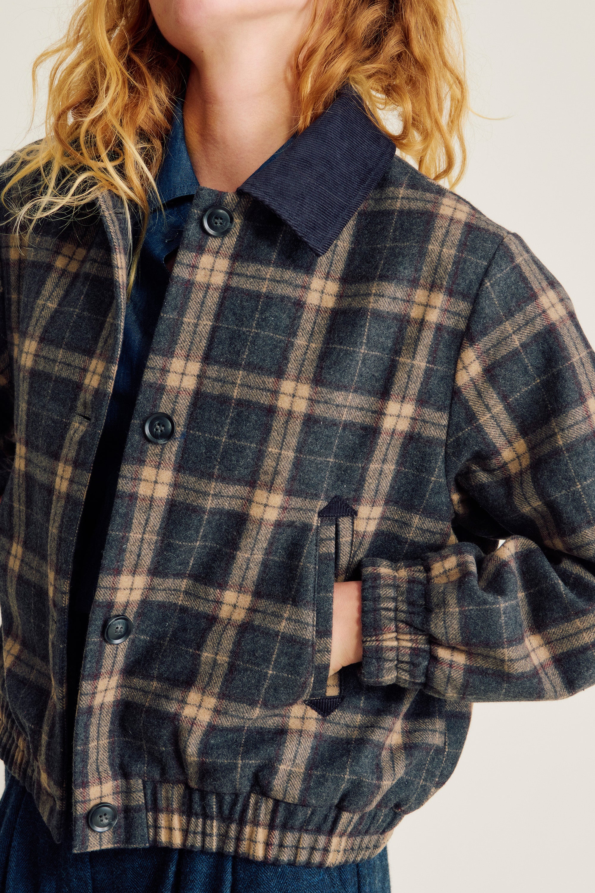 nué notes Churchill Jacket Jacket 966 Fall Multi Check