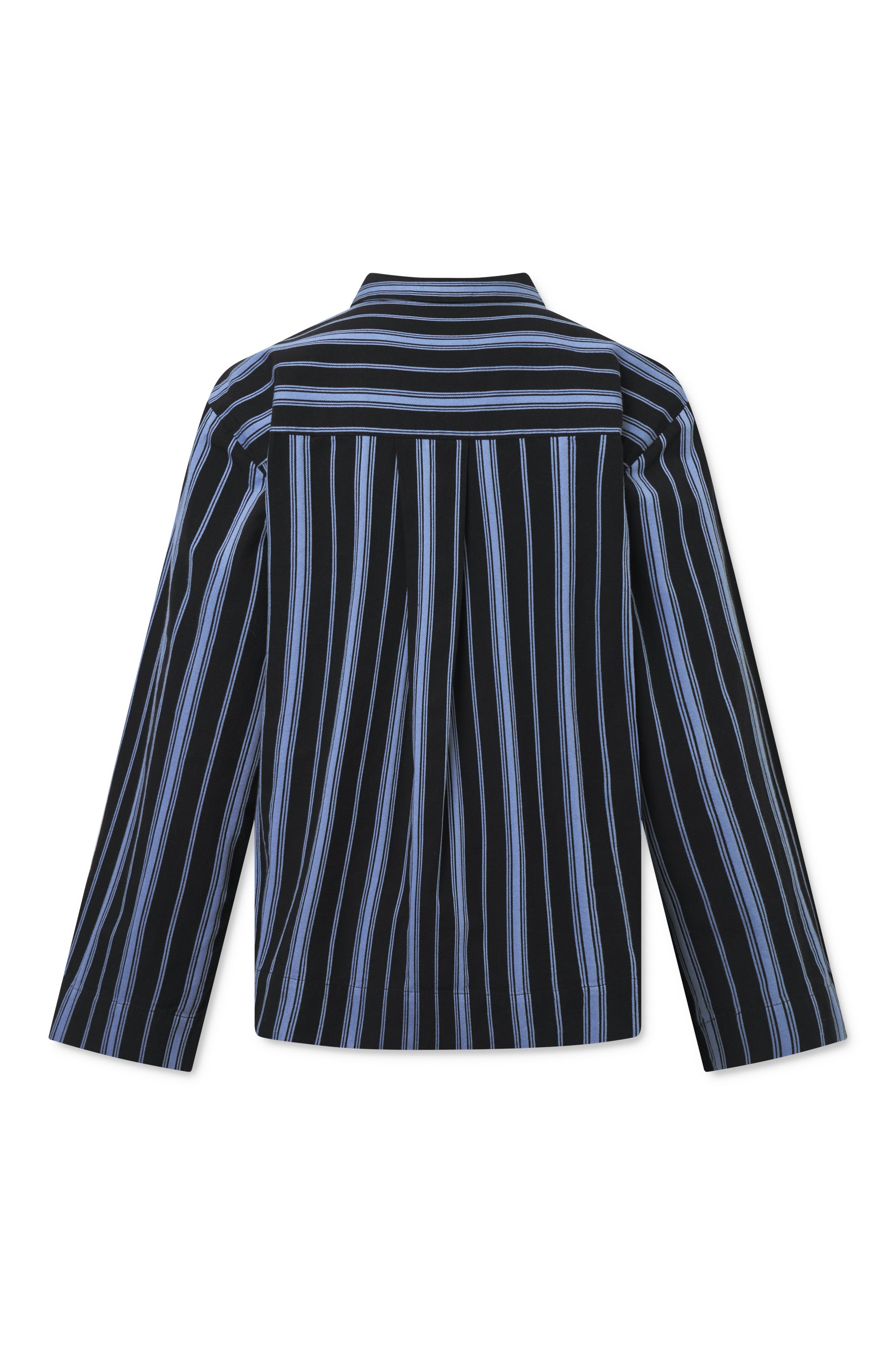 nué notes Clovis Shirt Shirts 550 Dark Blue Stripe