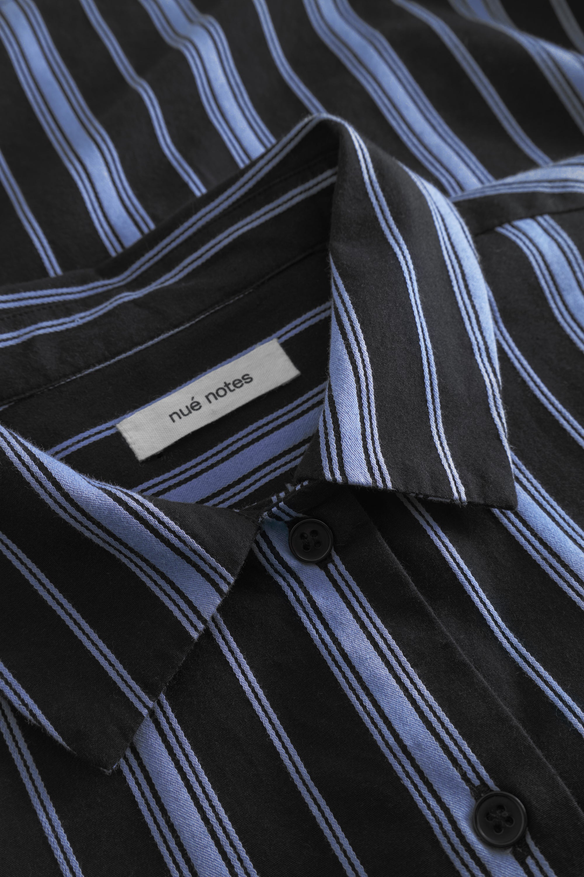 nué notes Clovis Shirt Shirts 550 Dark Blue Stripe