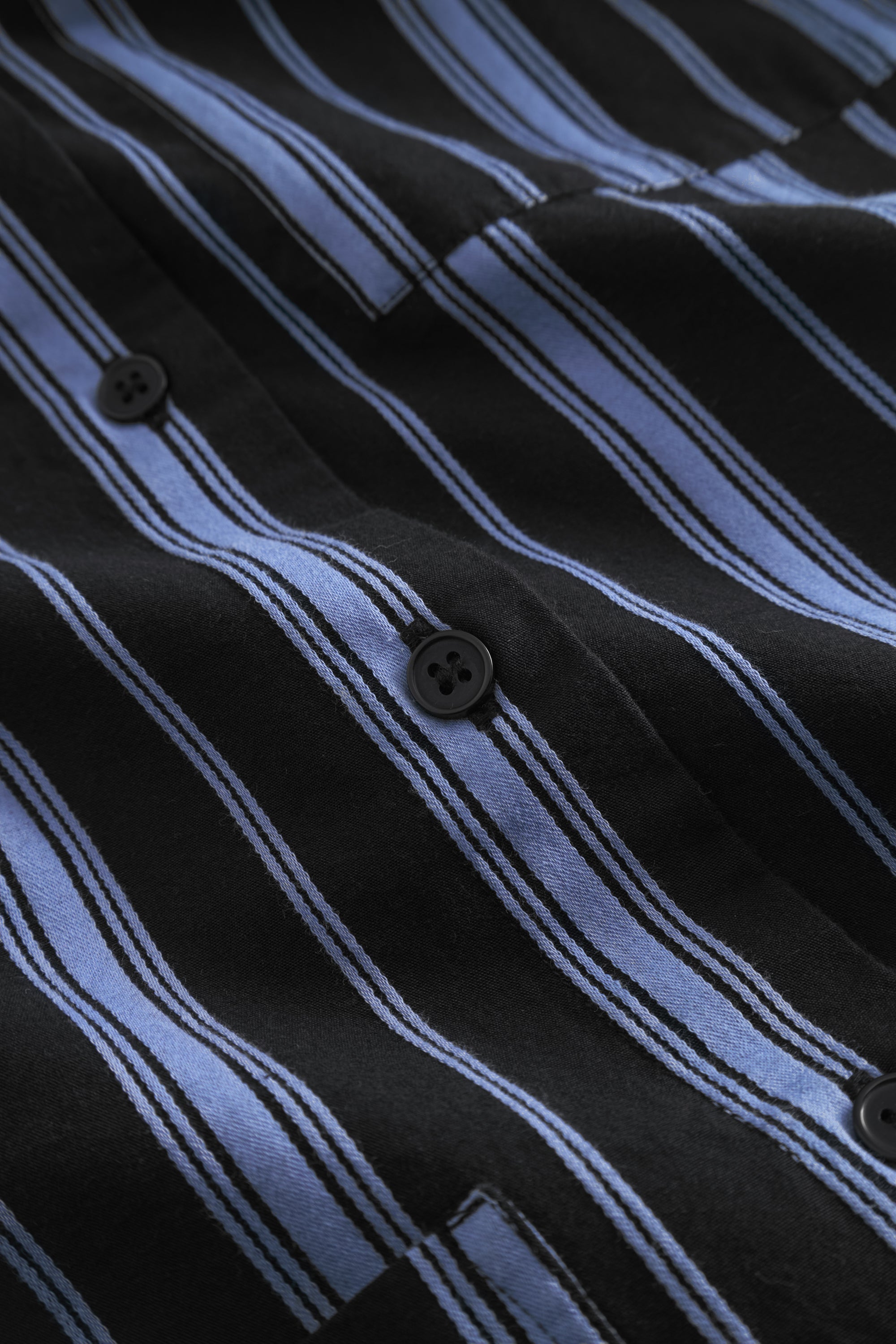 nué notes Clovis Shirt Shirts 550 Dark Blue Stripe