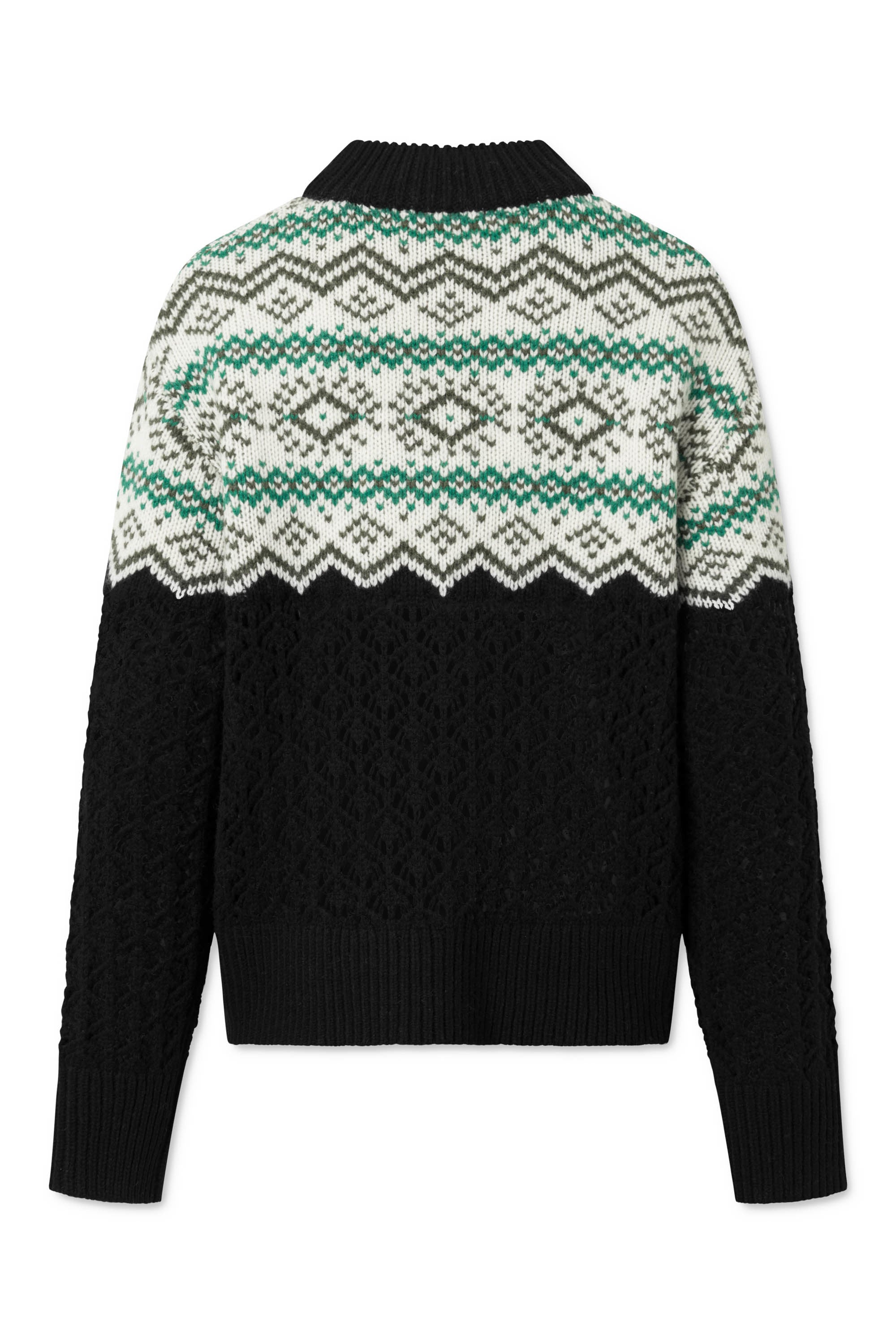 nué notes Colton Crewneck Knitwear 999 Black