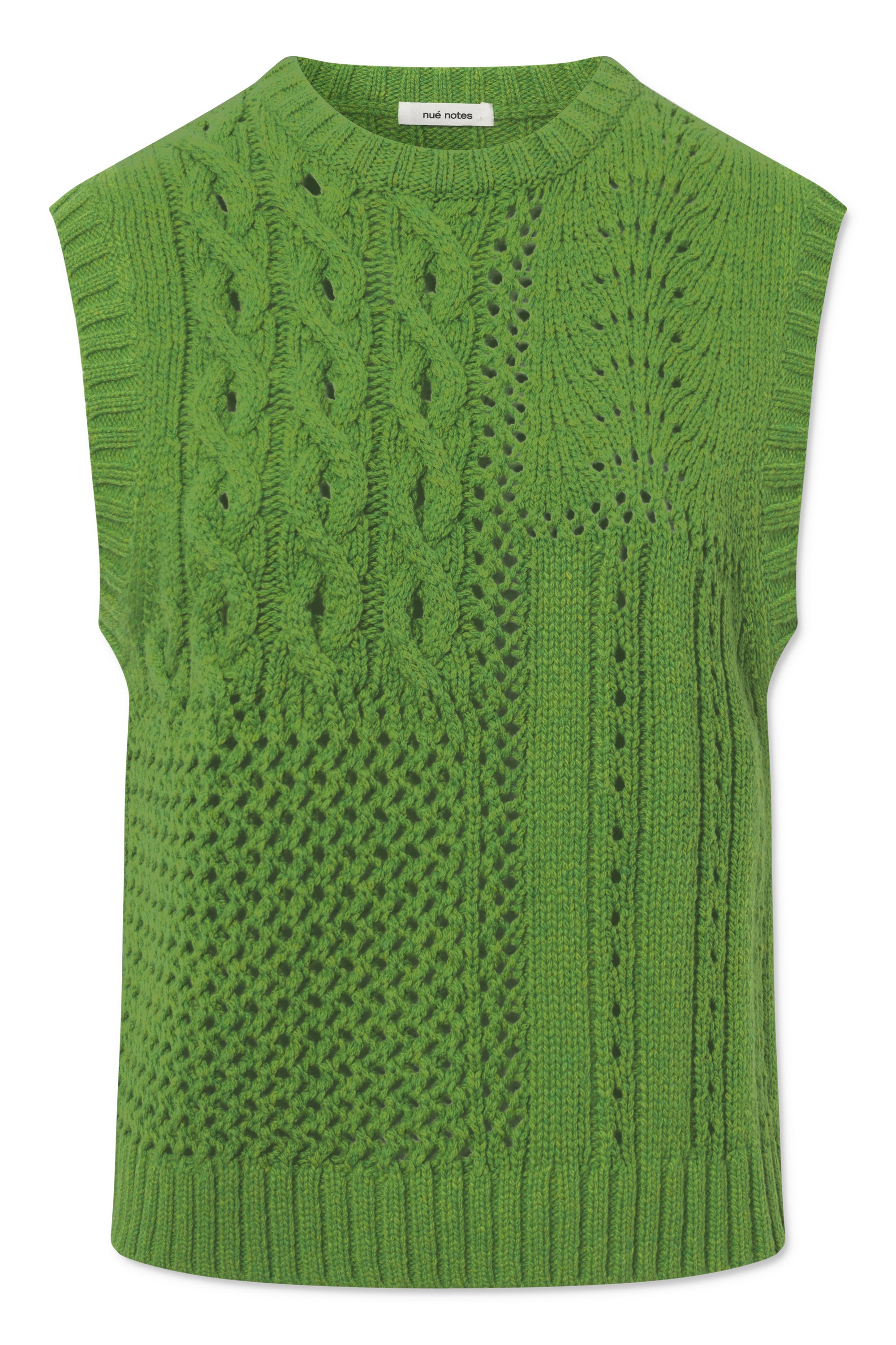 nué notes Darwin Vest Knitwear 690 Fresh Green