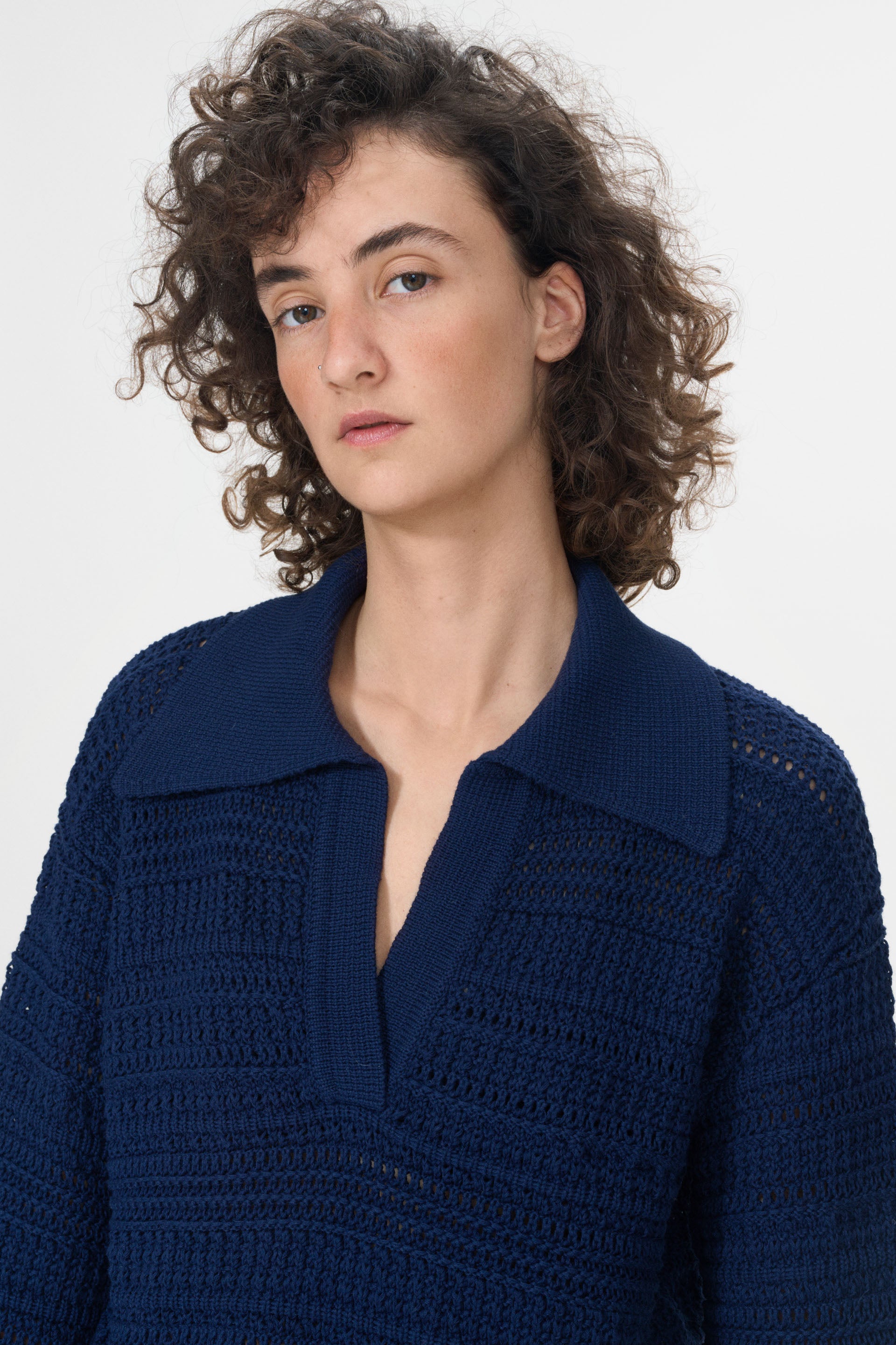 nué notes Deltona Polo Shirts 499 Navy