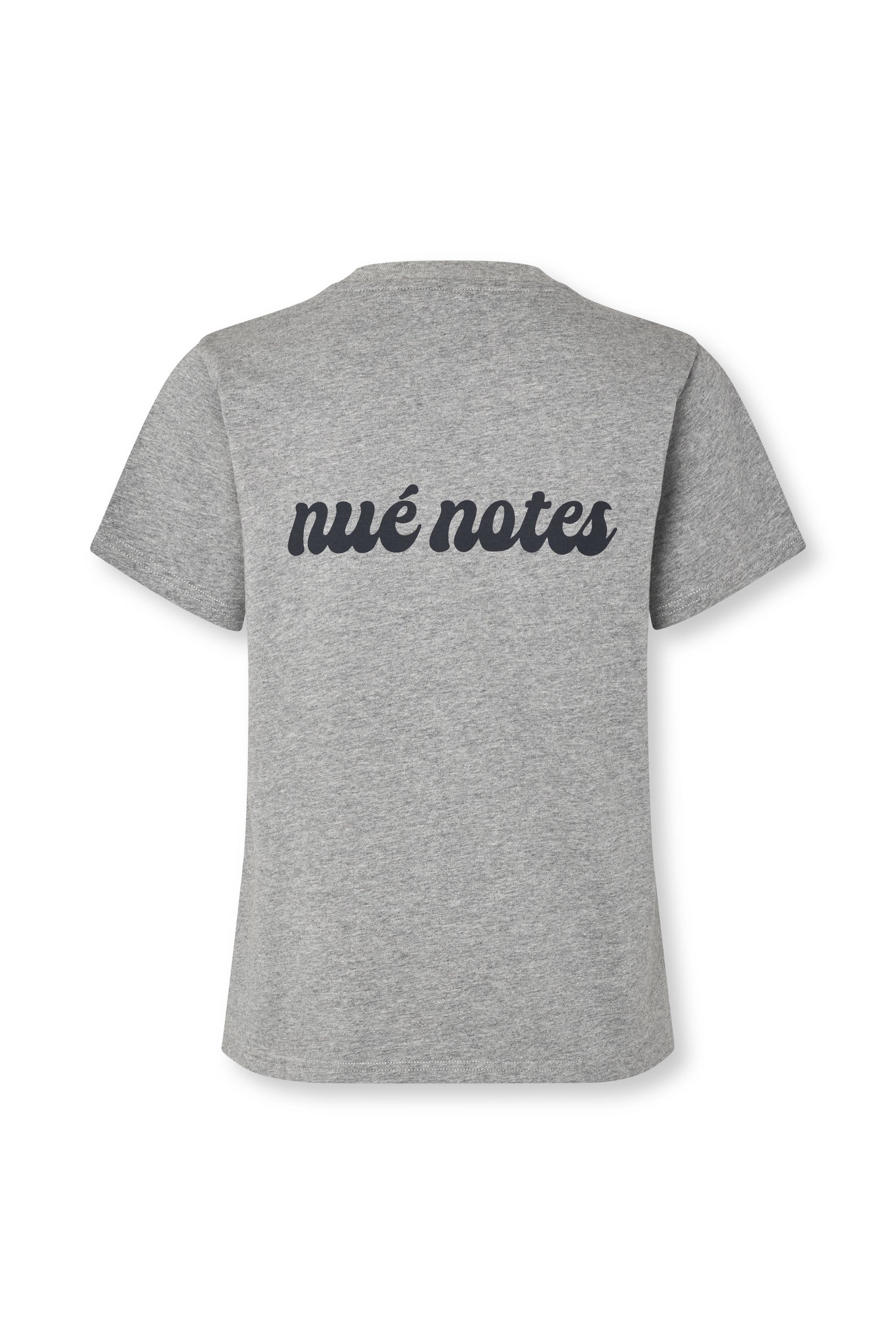 nué notes Elio T-Shirts T-shirt 062 Grey Melange