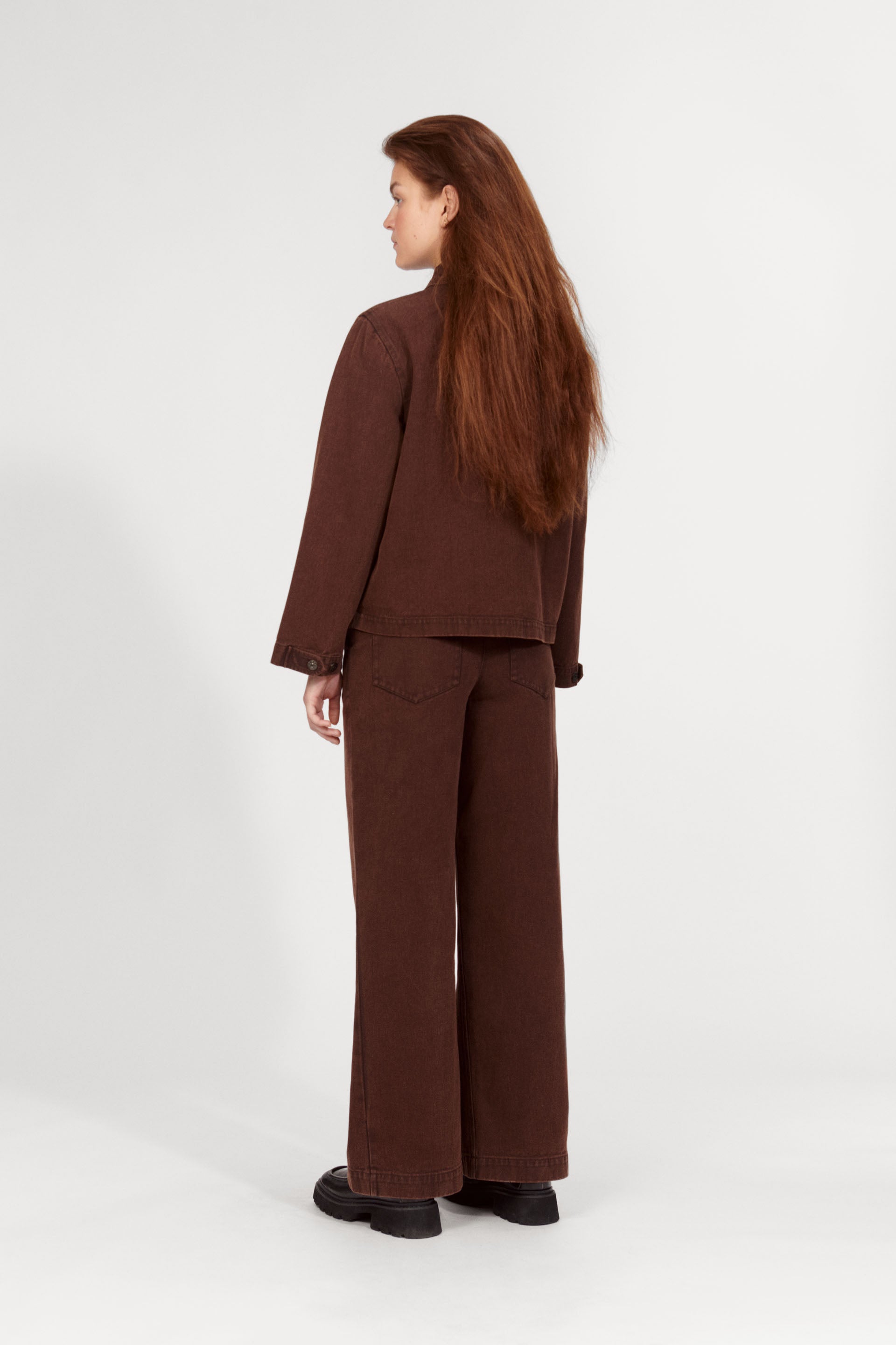 nué notes Enzo Jacket Outerwear 755 Coffee Bean