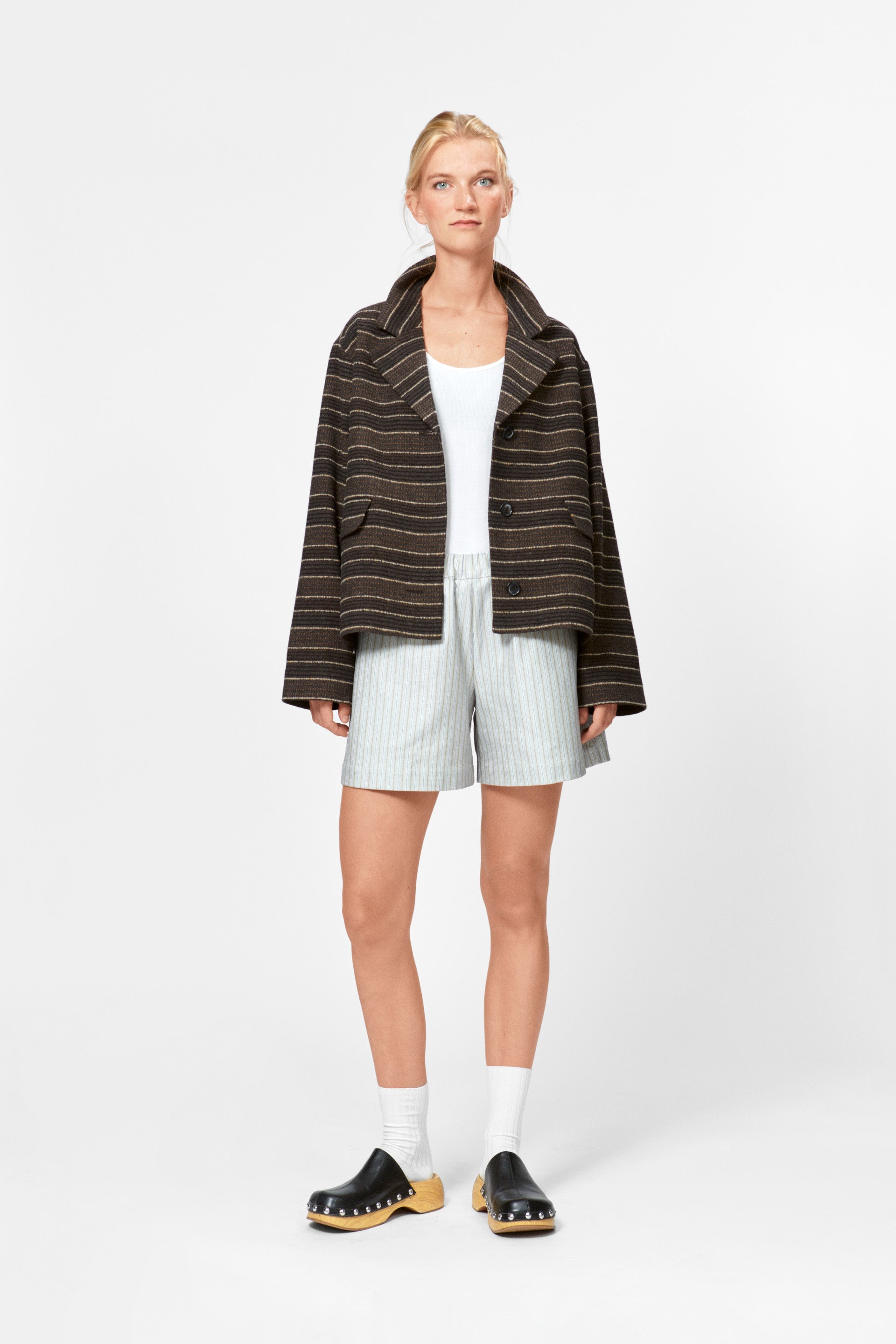 nué notes Ernesto Jacket Outerwear 746 Seal Brown