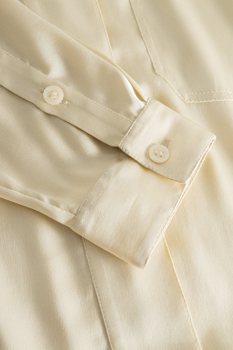 nué notes Ethan Shirt - Light Beige Shirts 144 Light Beige