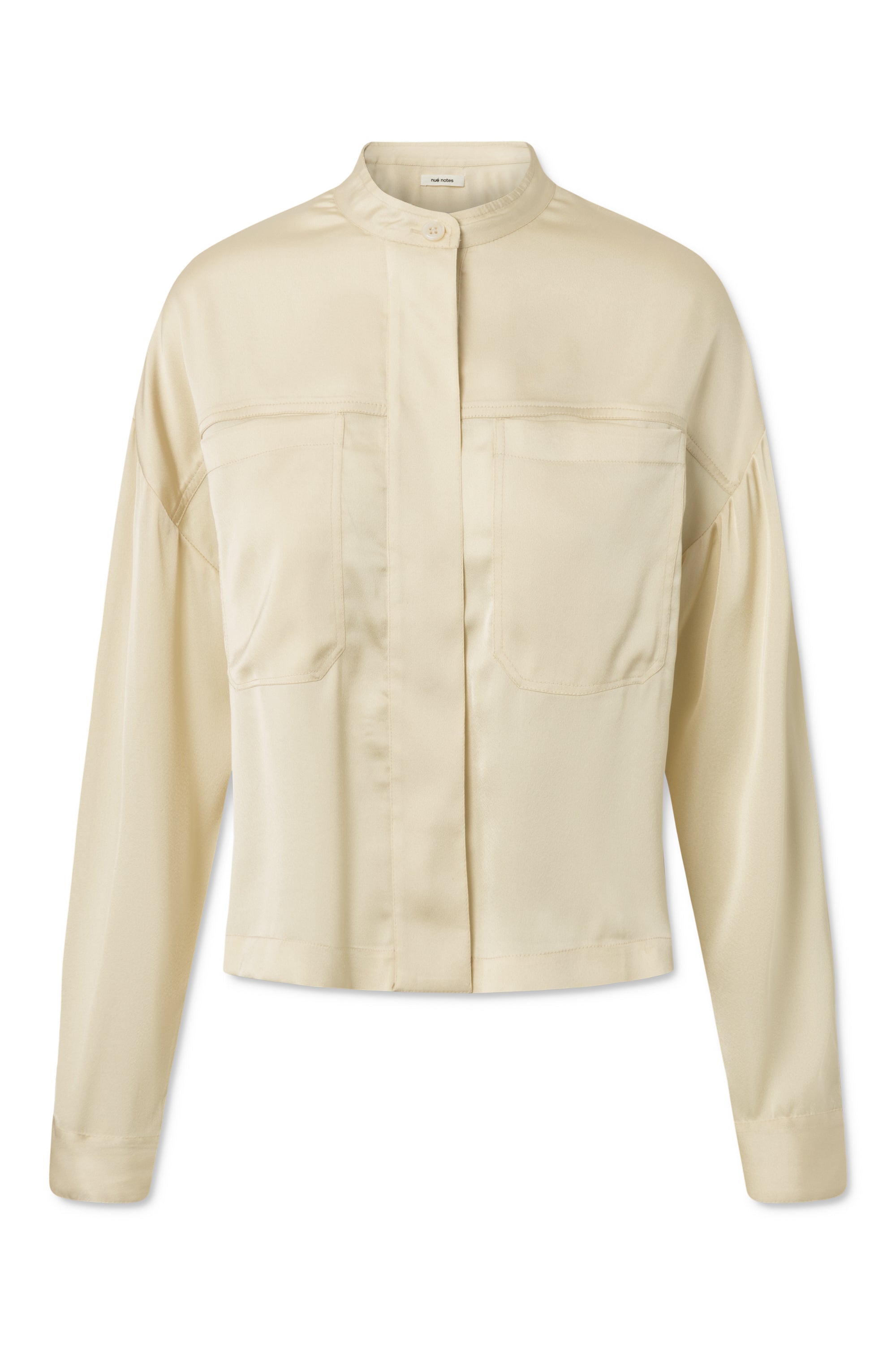 nué notes Ethan Shirt - Light Beige Shirts 144 Light Beige