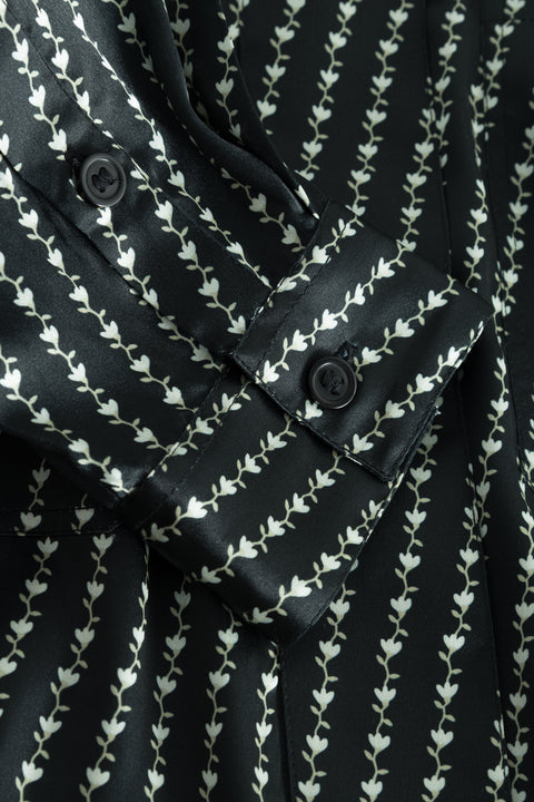 nué notes Ethan Shirt - Multi Black Shirts 040 MULTI BLACK