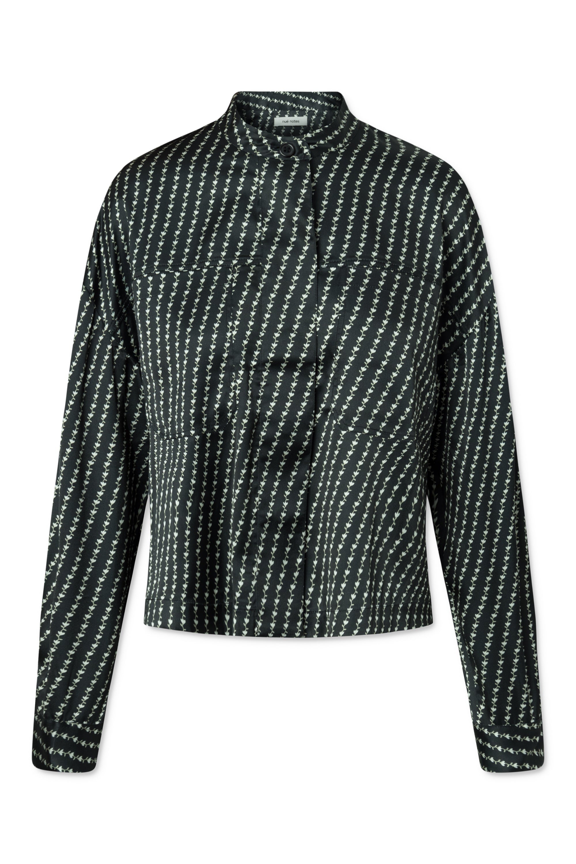 nué notes Ethan Shirt - Multi Black Shirts 040 MULTI BLACK