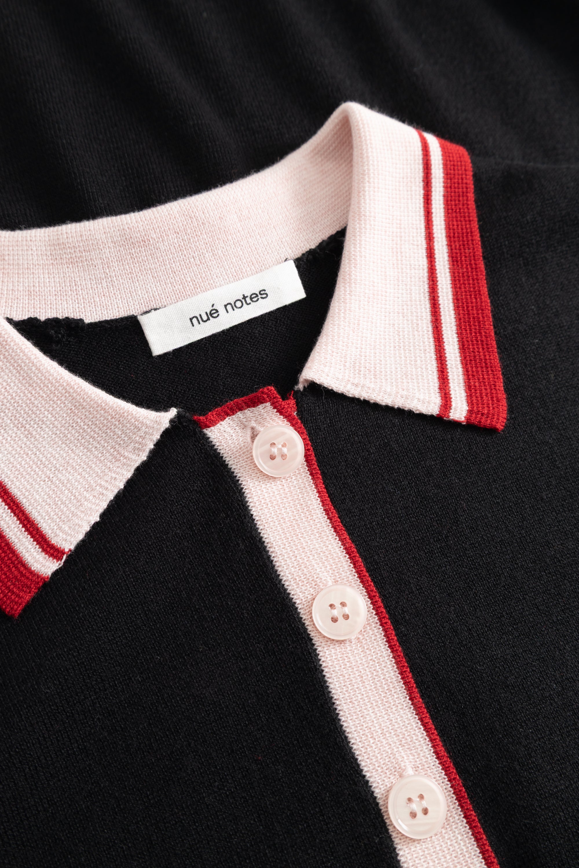 nué notes Eureka Poloshirt Poloshirt 999 Black