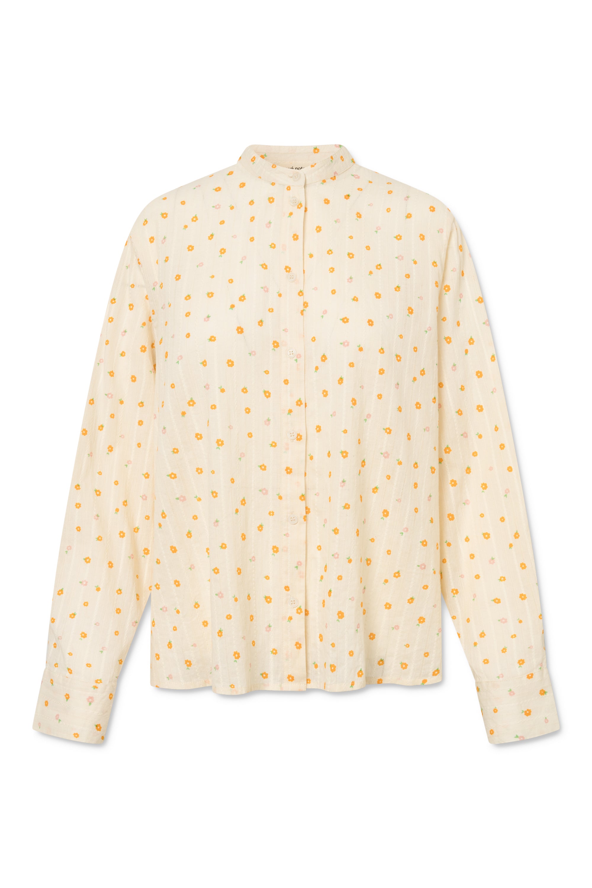 nué notes Florian Shirt Shirts 161 Orange Flowers