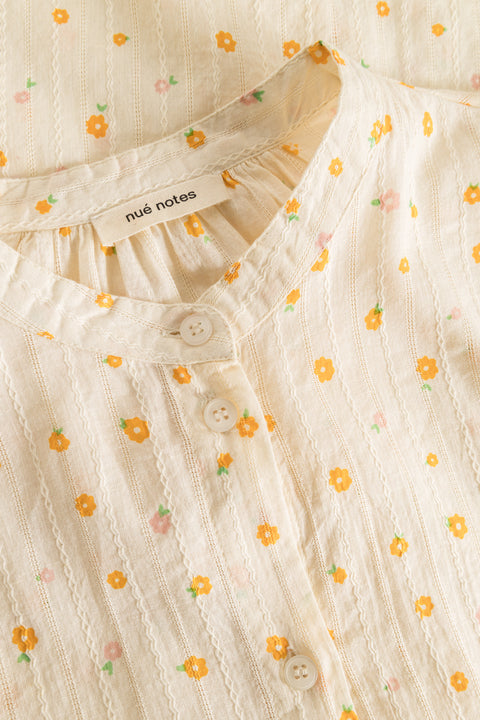 nué notes Florian Shirt Shirts 161 Orange Flowers