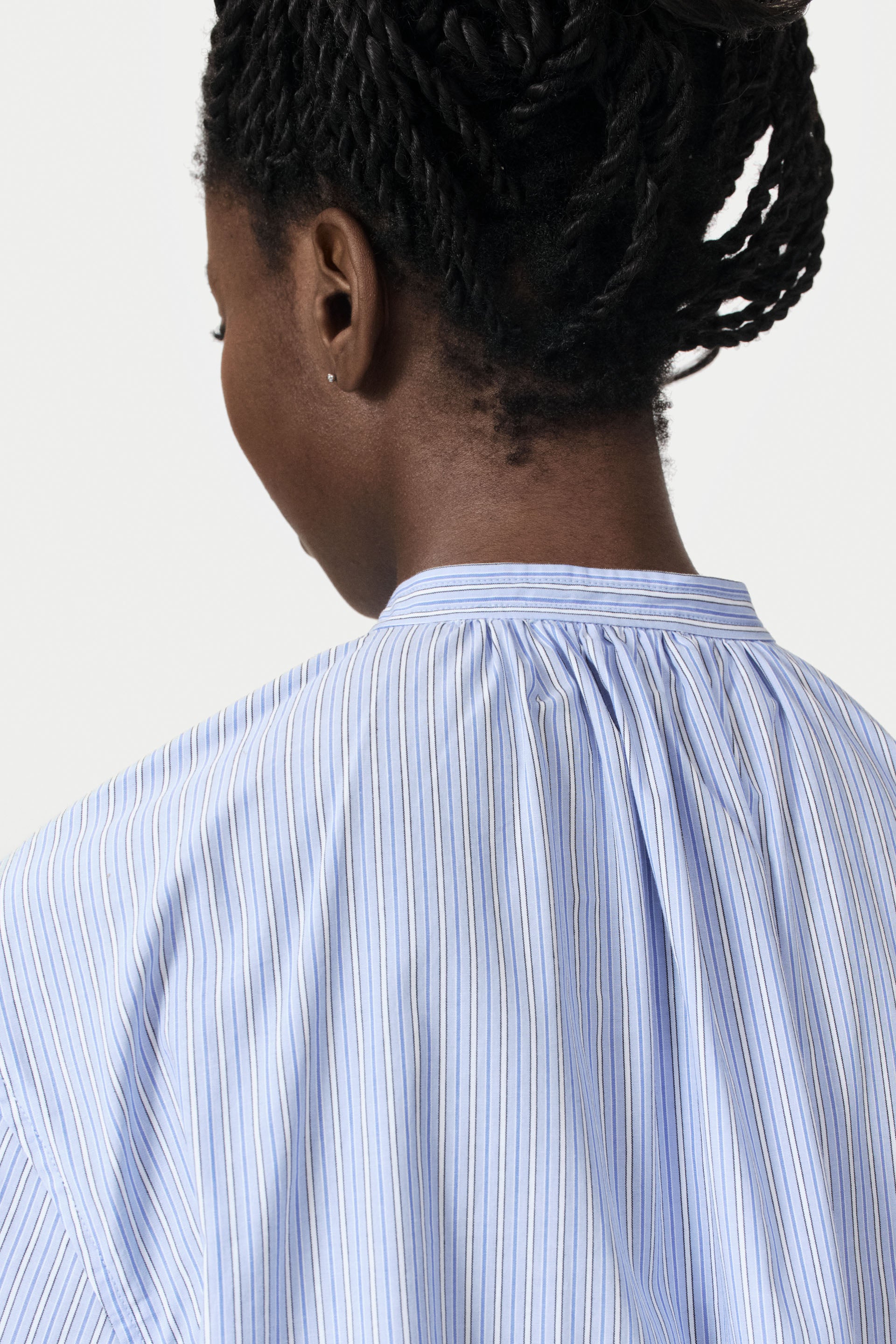 nué notes Florian Shirt Shirts 557 Blue Heron Stripe