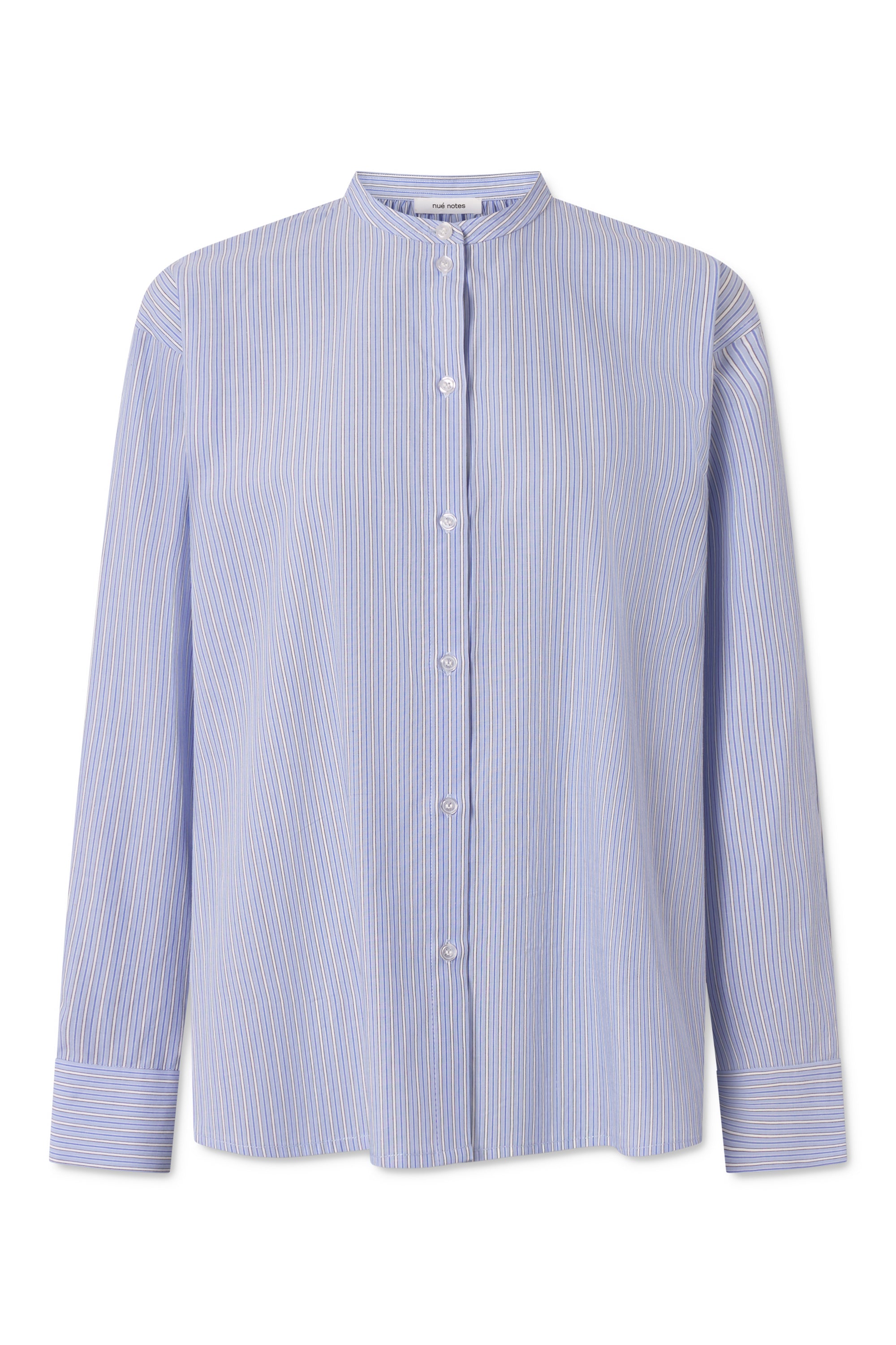 nué notes Florian Shirt Shirts 557 Blue Heron Stripe